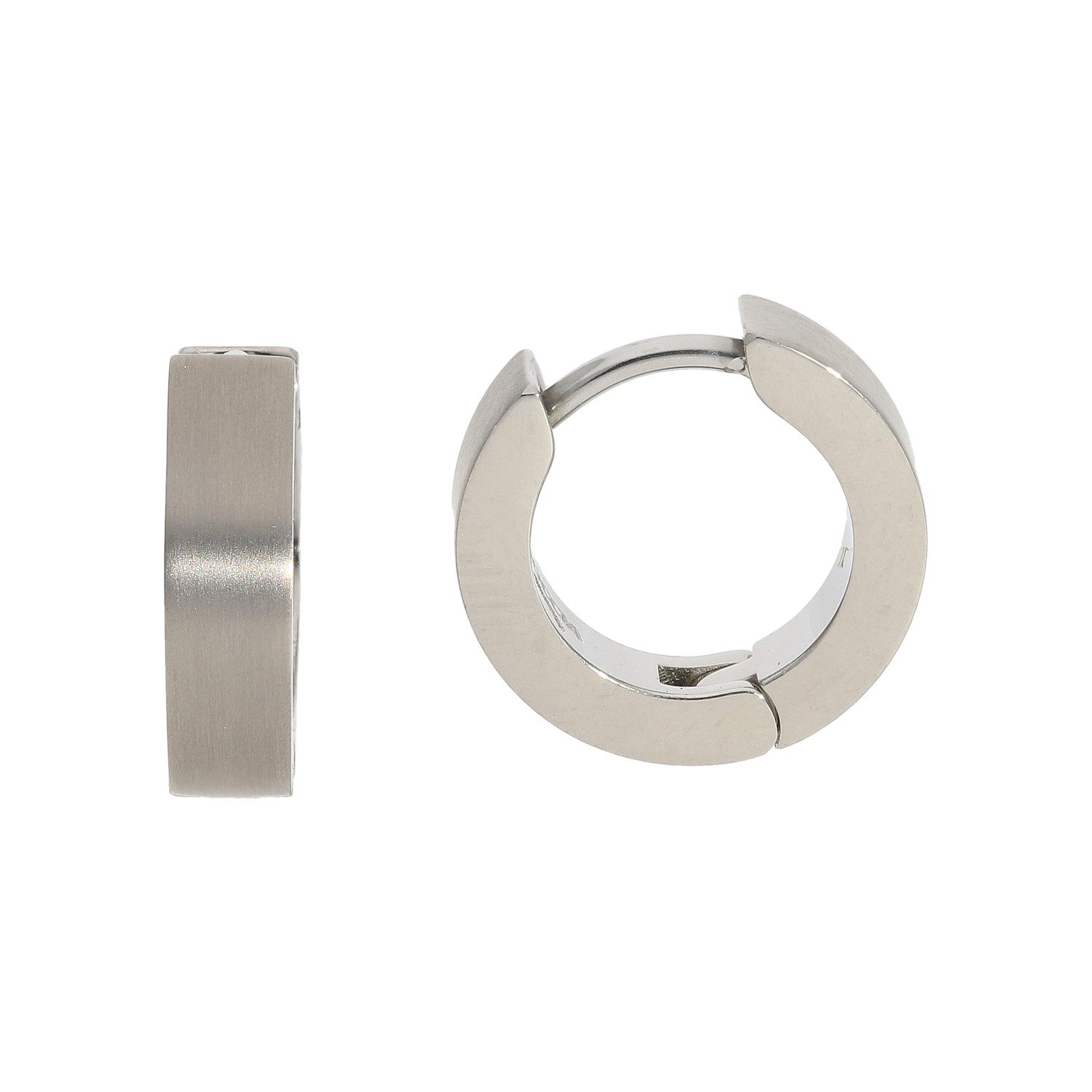 Boccia Paar Creolen Boccia Titan Creolen 0510-01 (kein Set, 2-tlg., inkl. edelm Schmucketui)