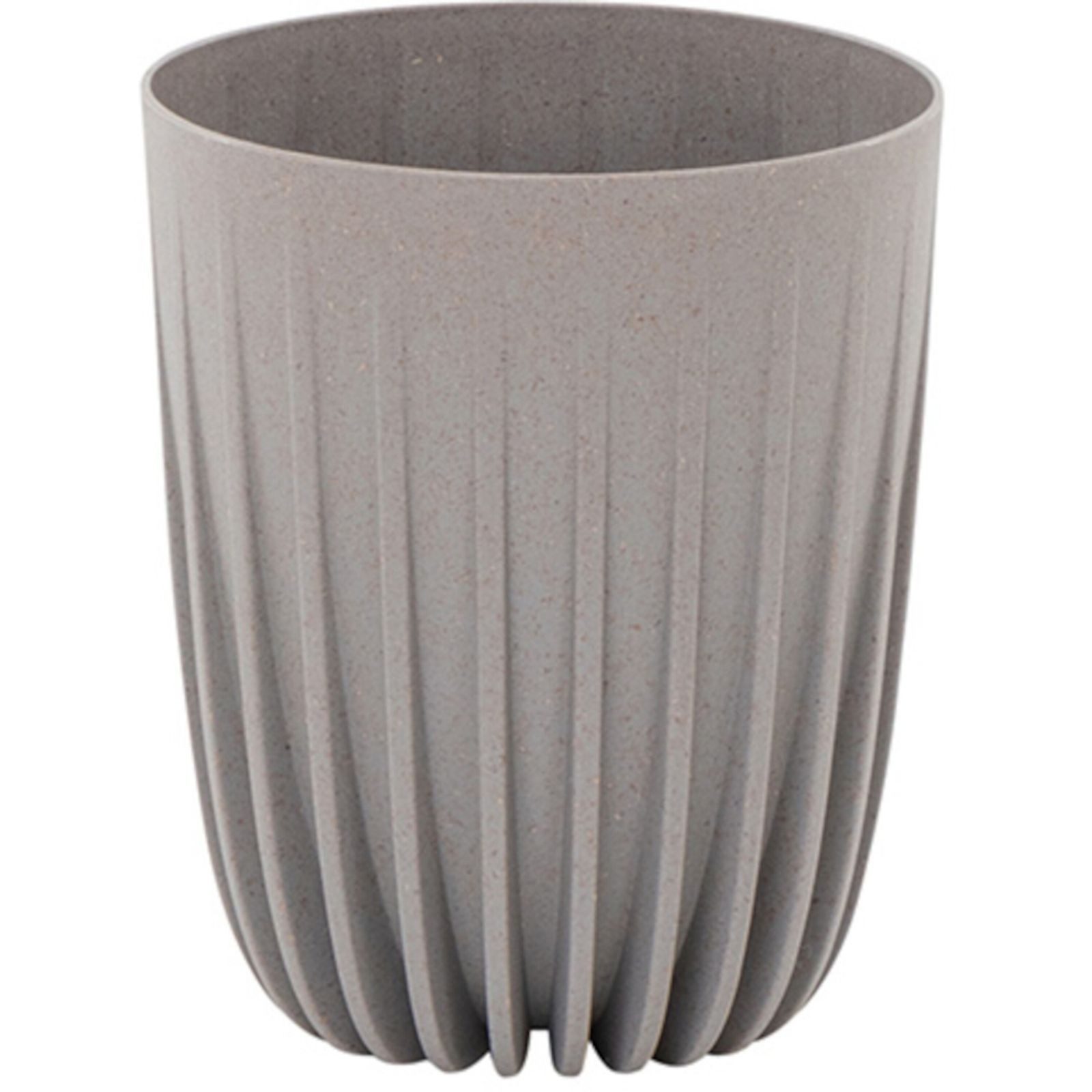 Siena Garden Pflanzkübel Pflanzgefäß PALMA 14,5 cm grau Kunststoff Holz wetterfest