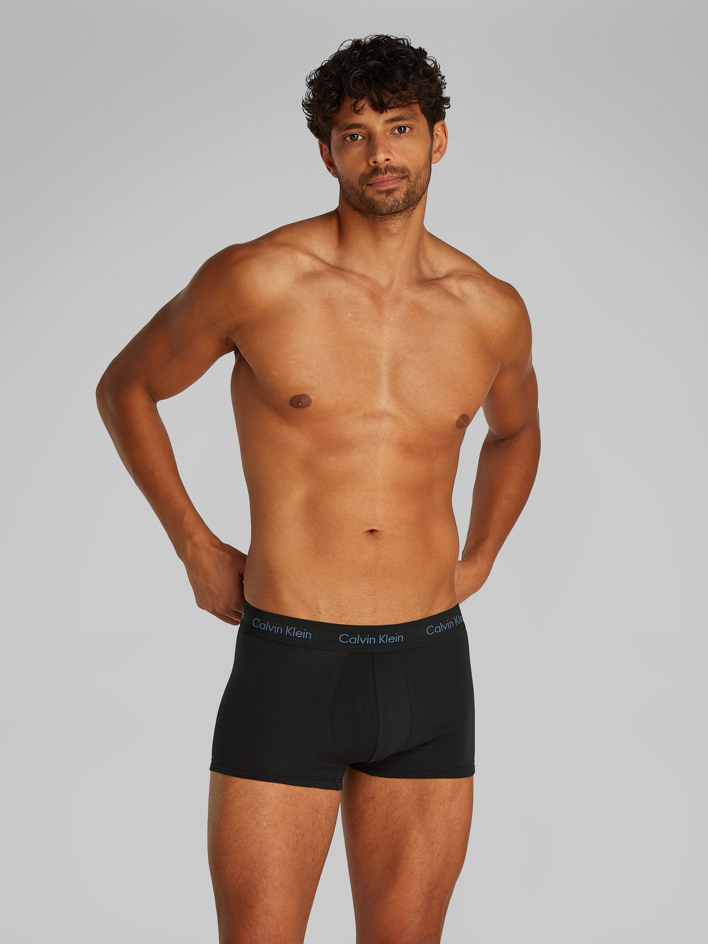 Calvin Klein 3-er Set Low Rise Trunks Schwarz günstig online kaufen