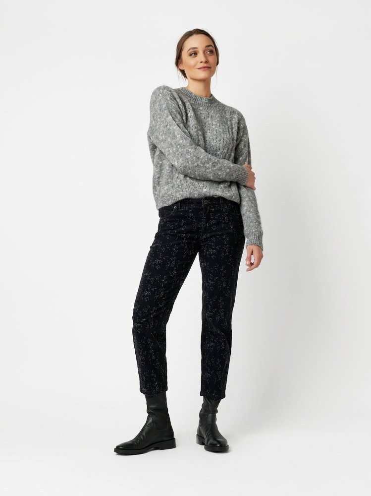 TONI 5-Pocket-Hose Ella aus Cord mit Destroyed-Effekten günstig online kaufen