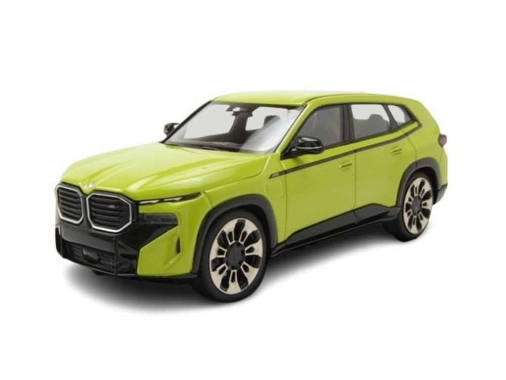 Minichamps Modellauto BMW XM 2023 gelb, Maßstab 1:43