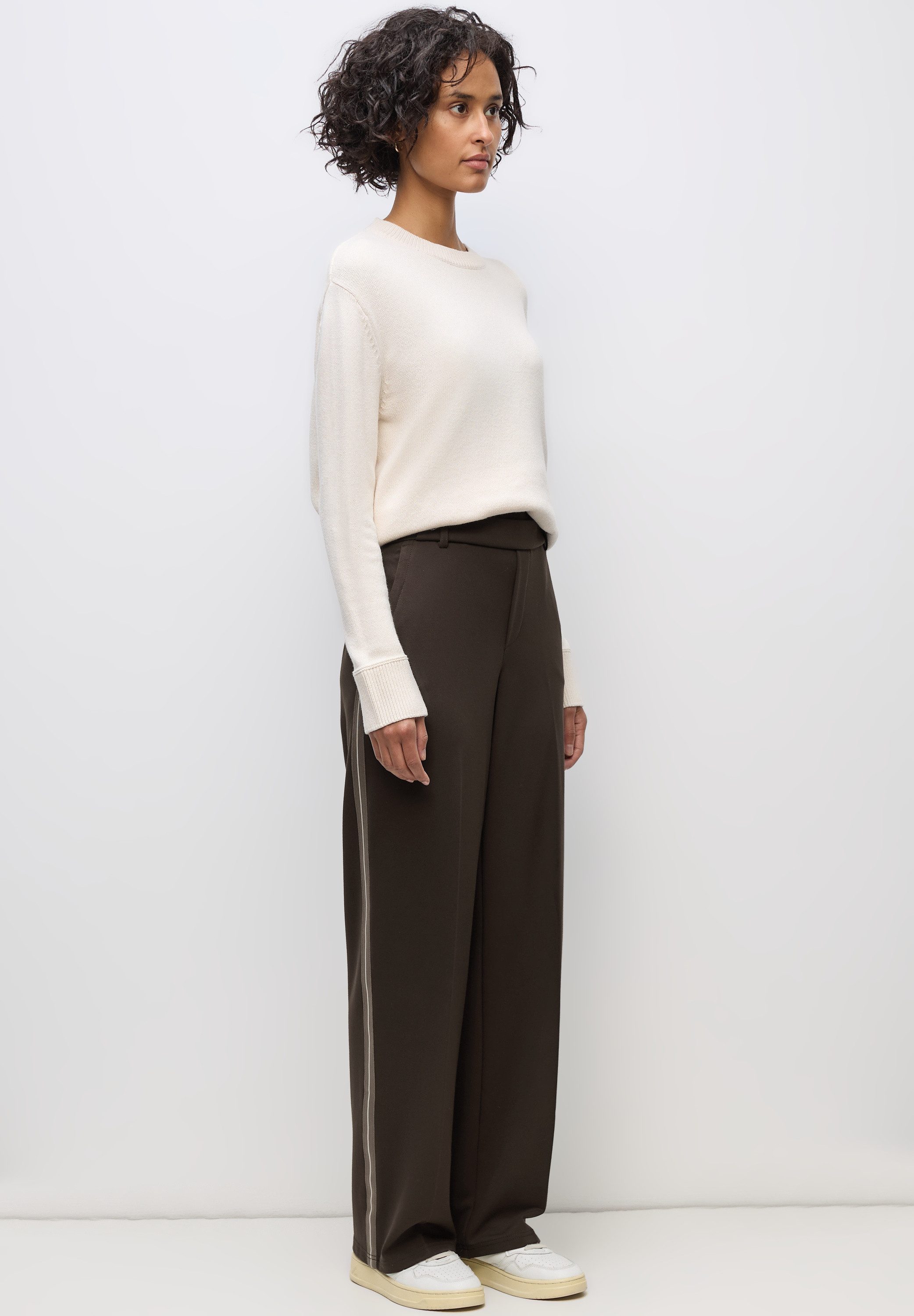 STREET ONE Stoffhose High Waist