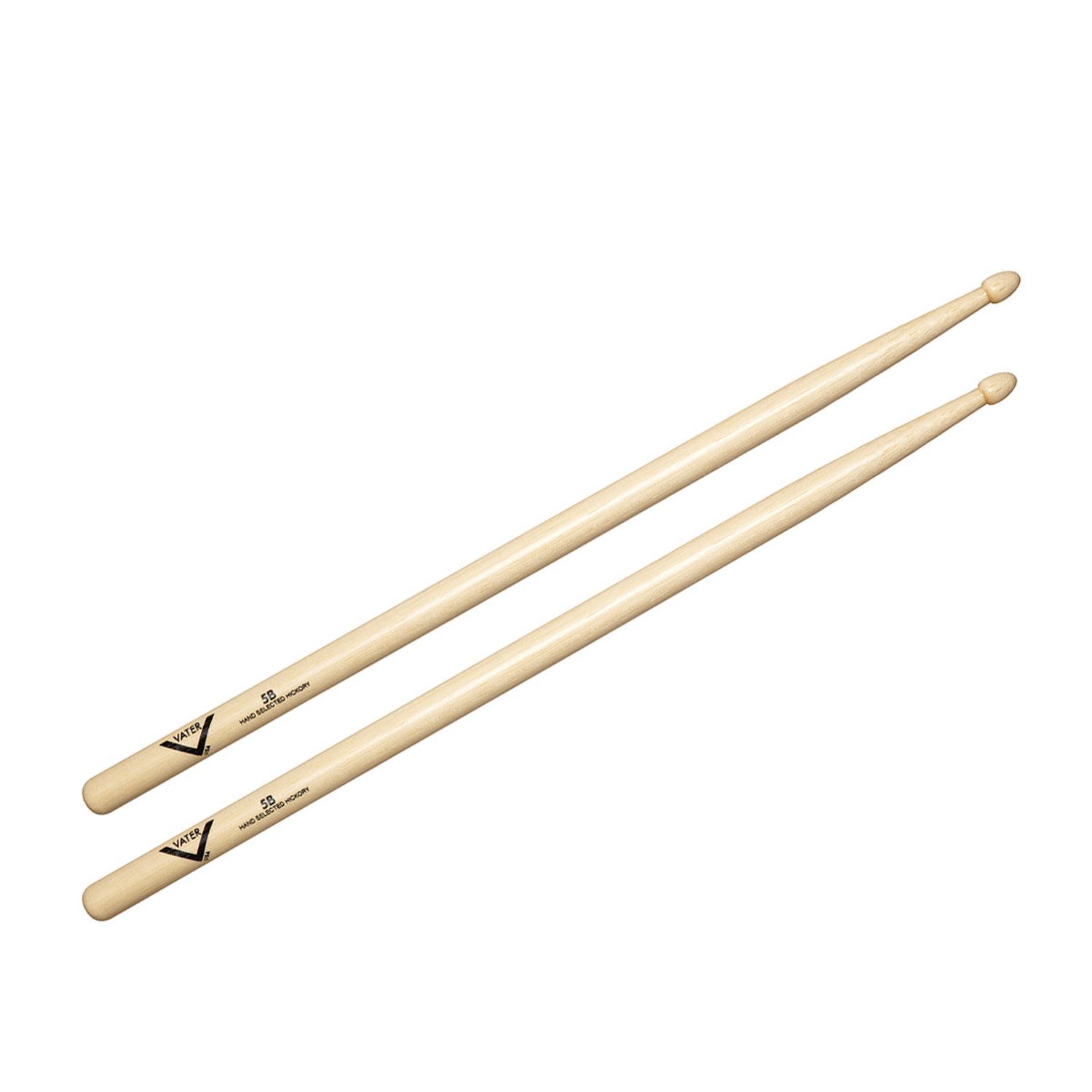 Vater Percussion Schlagzeug Vater 5B Wood Tip Schlagzeugstöcke 1 Paar