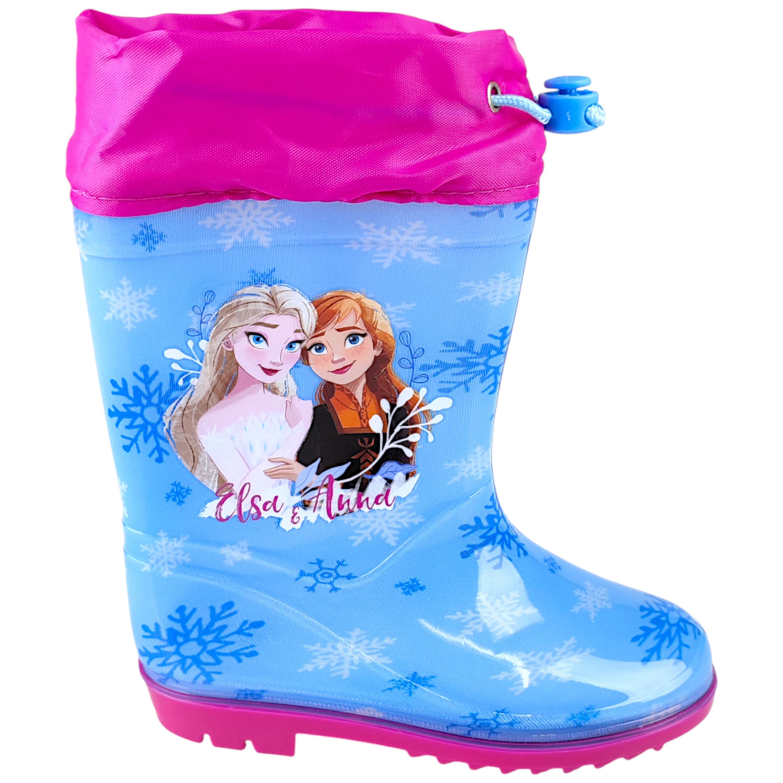 Disney Frozen Elsa & Anna Резиновые сапоги Mädchen Regenstiefel Gr. 24 - 32