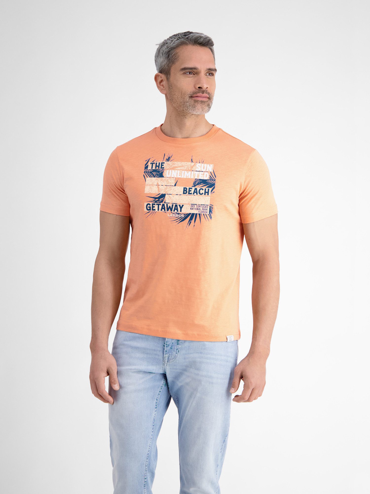 LERROS T-Shirt LERROS Herren T-Shirt mit günstig online kaufen