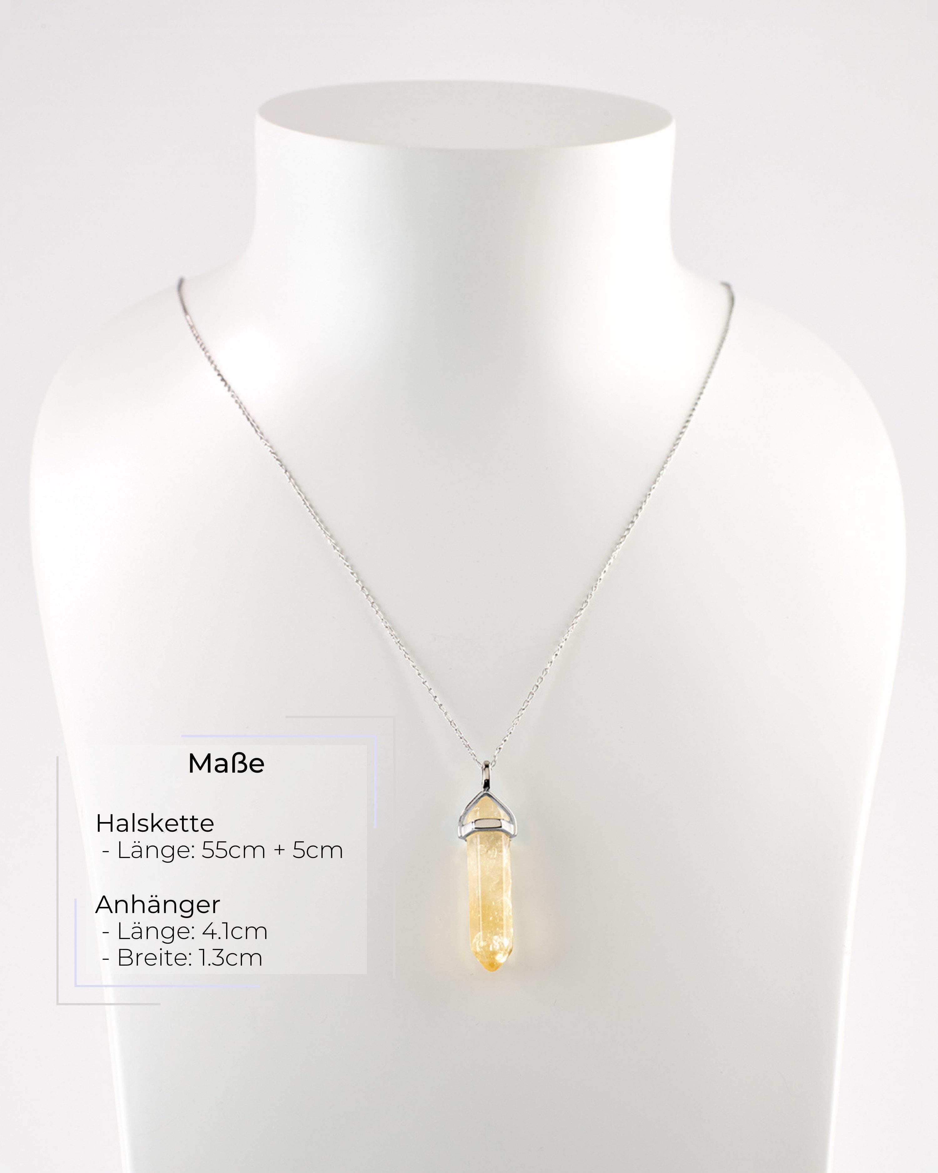 LAVISA Kette mit Anhänger LAVISA Obelisk Edelstein Halskette silber, echte günstig online kaufen