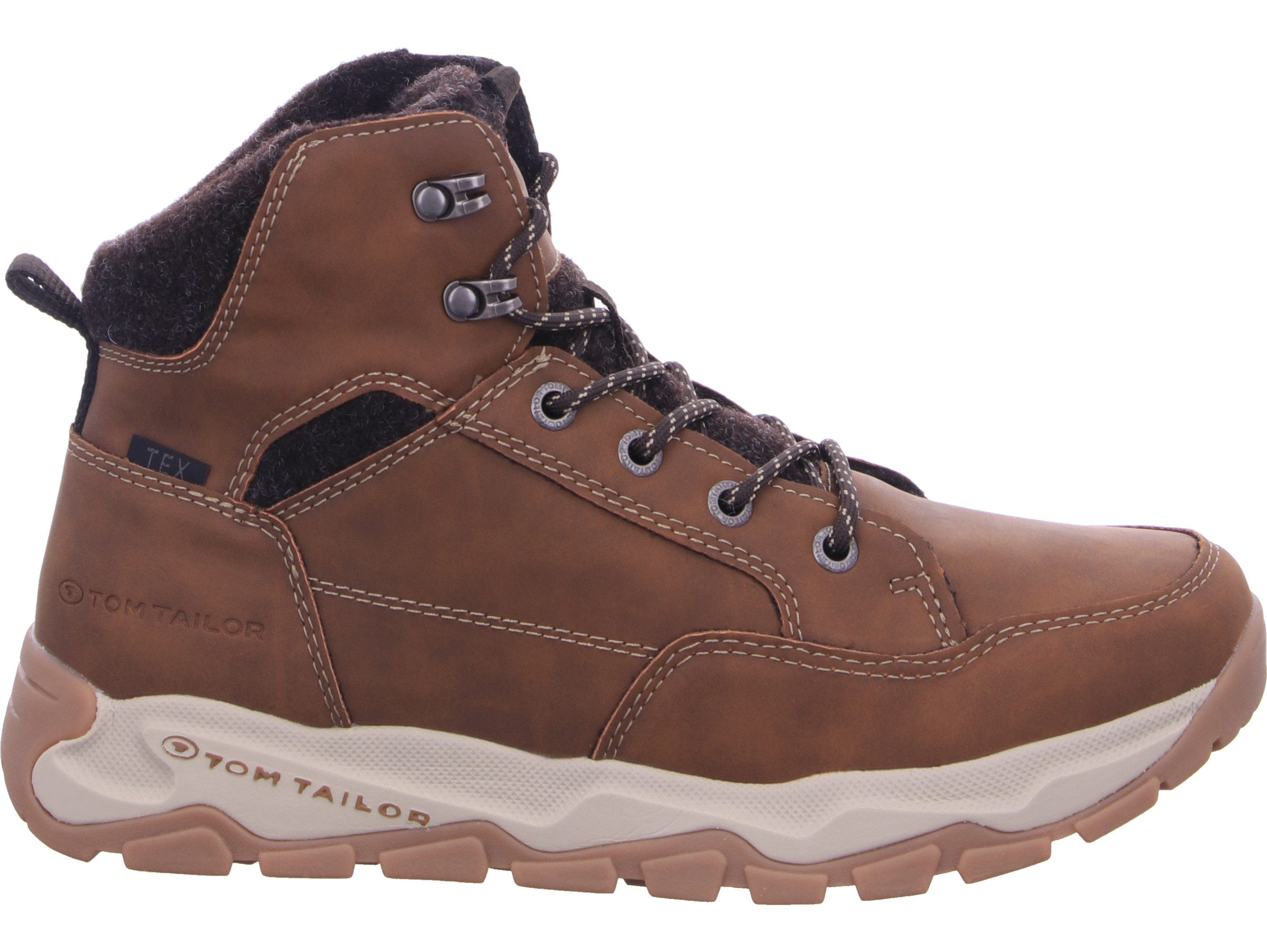 TOM TAILOR Schnürstiefel mit TEX-Membran