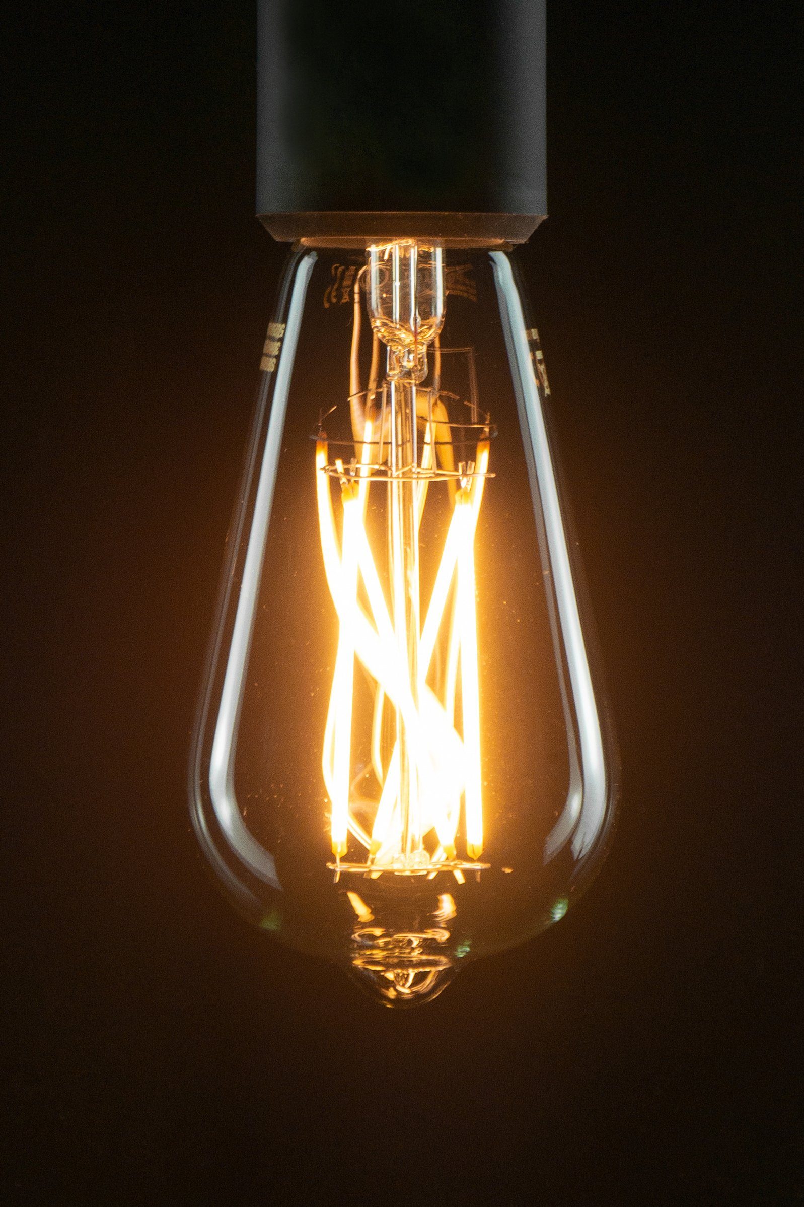 SEGULA LED-Leuchtmittel LED Rustika Long Style, E27, 1 St., Warmweiß, LED Rustika Long Style, E27, CRI 90, dimmbar