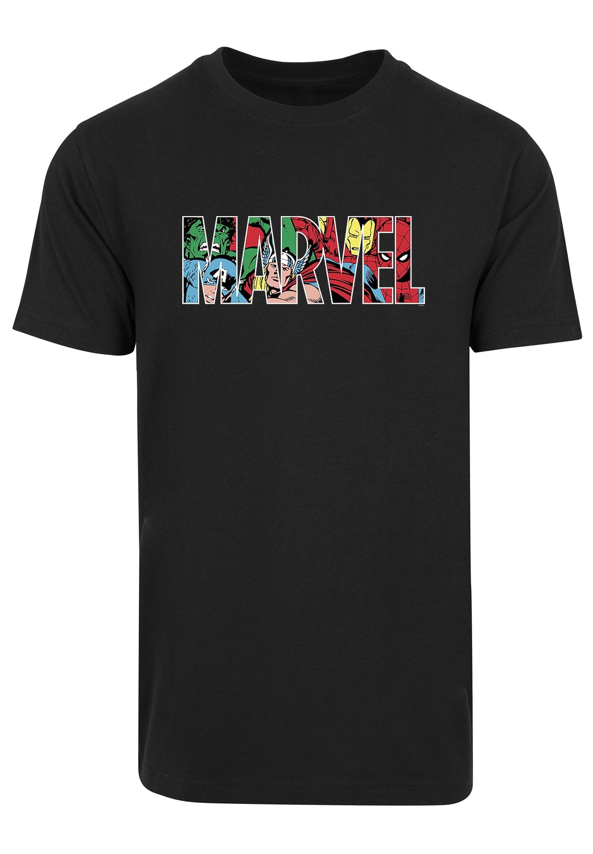 F4NT4STIC T-Shirt Marvel Avengers Logo Herren,Premium Merch,Regular-Fit,Bas günstig online kaufen