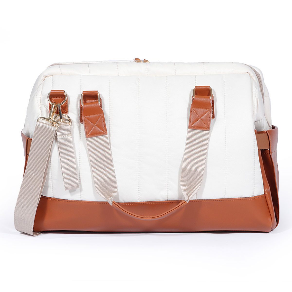 MILK&MOO Wickeltasche Milk&Moo Wickeltasche – Auslaufsichere Baby-Reisetasche, Beige