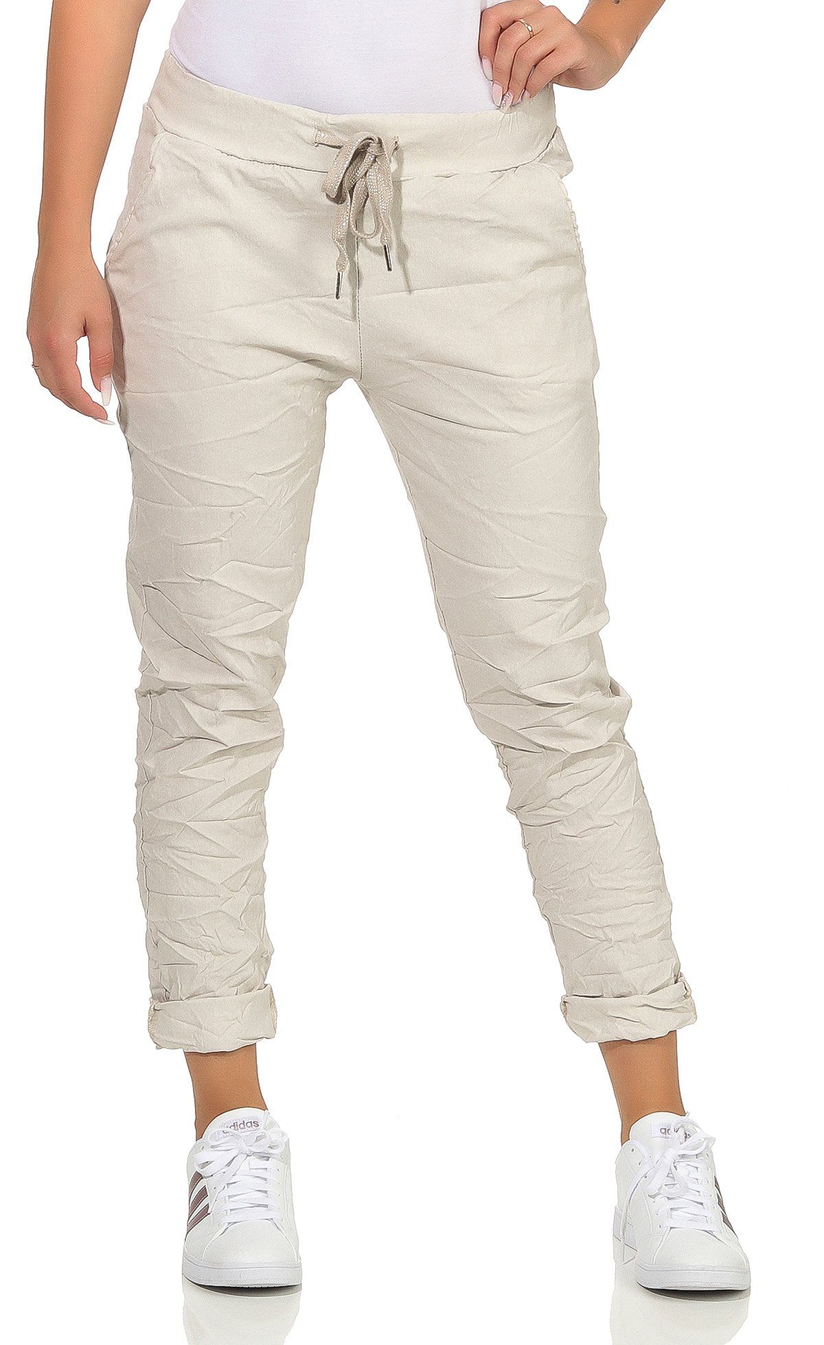 CLEO STYLE Stoffhose Damen Jogginghose 88 günstig online kaufen