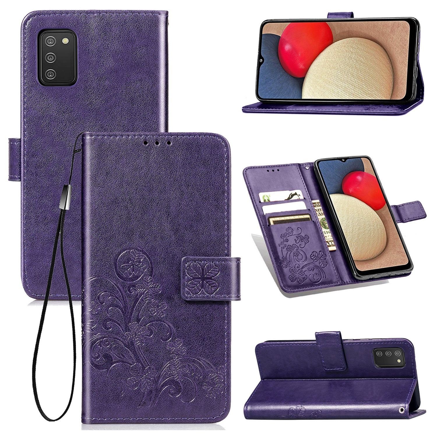 König Design Handyhülle Samsung Galaxy A02s, Schutzhülle Schutztasche ...