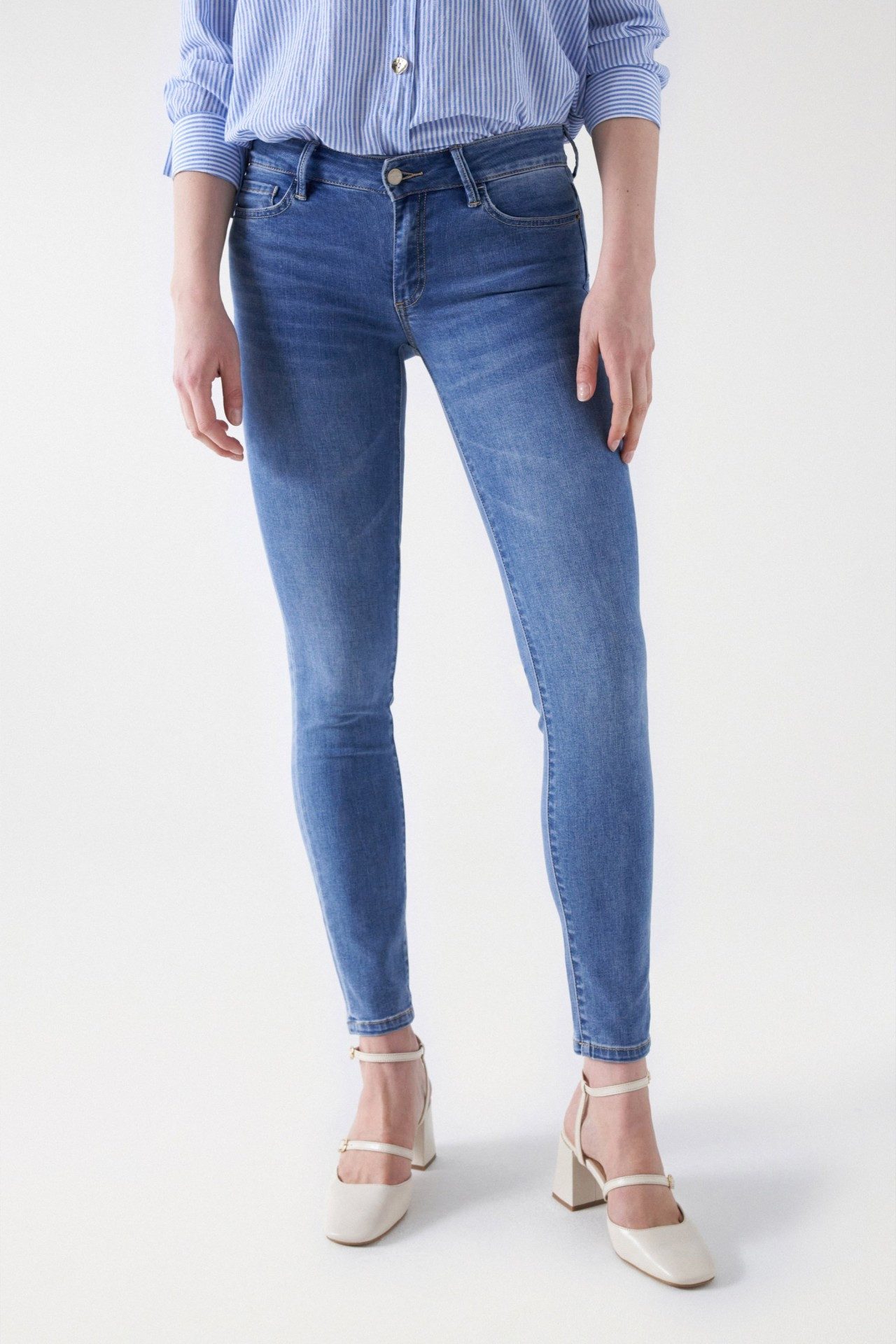Salsa Stretch-Jeans SALSA JEANS WONDER PUSH UP light blue 21008459.852