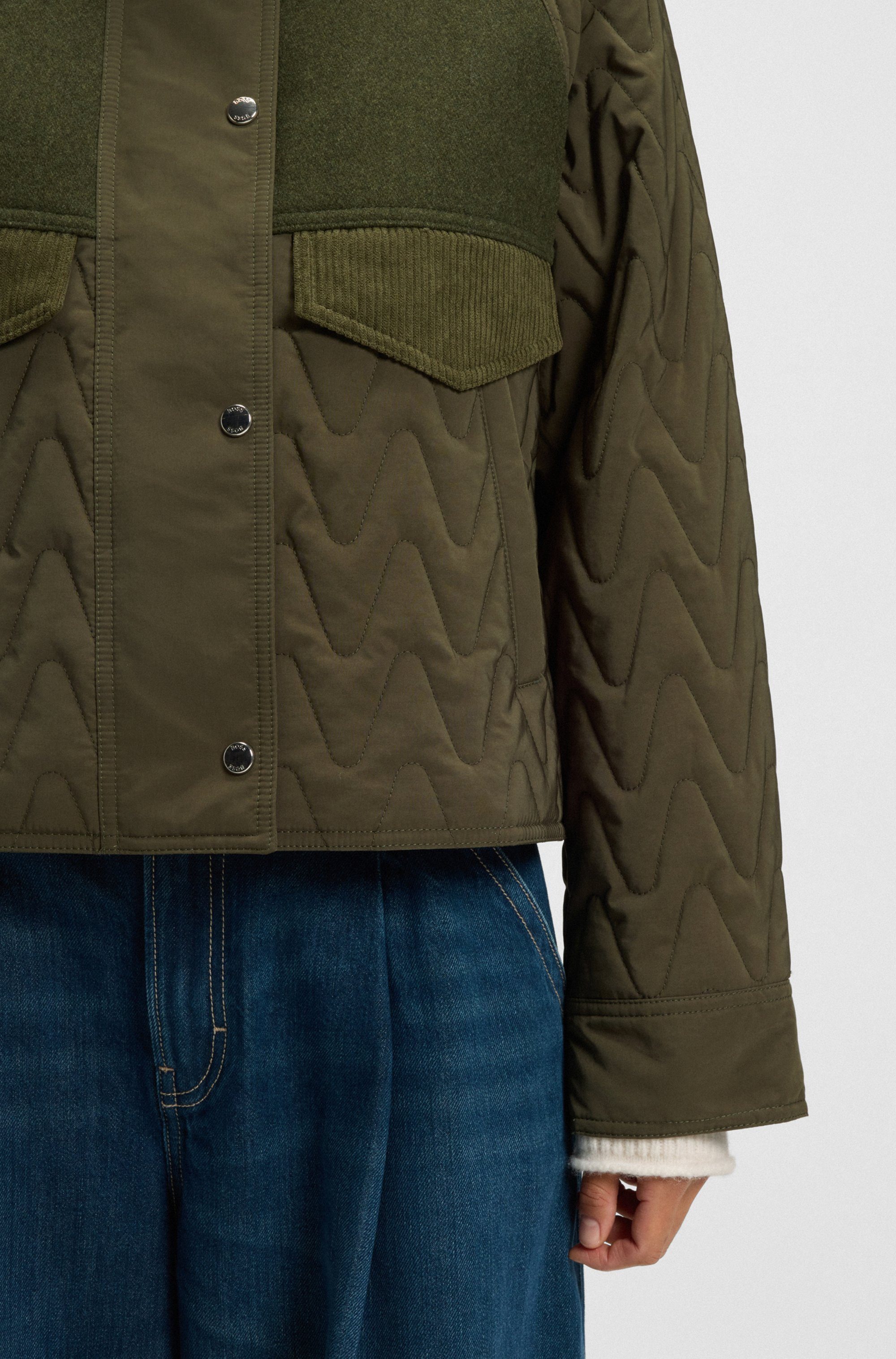 BOSS ORANGE Steppjacke Pabori Premium Damenmode wasserabweisend, Regular Fit