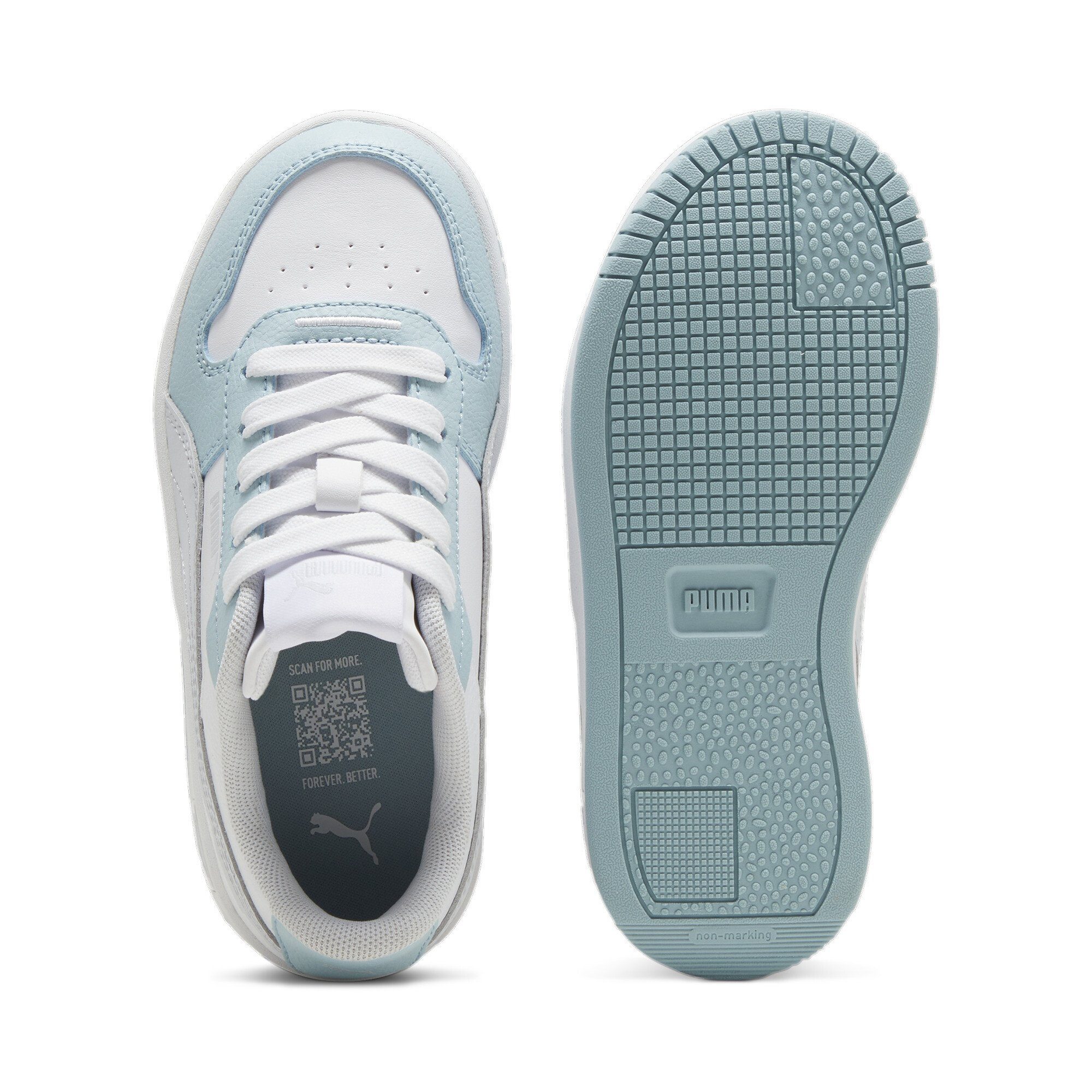 Street Sneaker Silver White Carina PUMA Mist Sneakers Gray