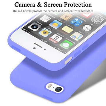 Cadorabo Handyhülle Apple iPhone 5 / 5S / SE 2016 Apple iPhone 5 / 5S / SE 2016, Flexible TPU Silikon Handy Schutzhülle - Hülle - Back Cover Bumper