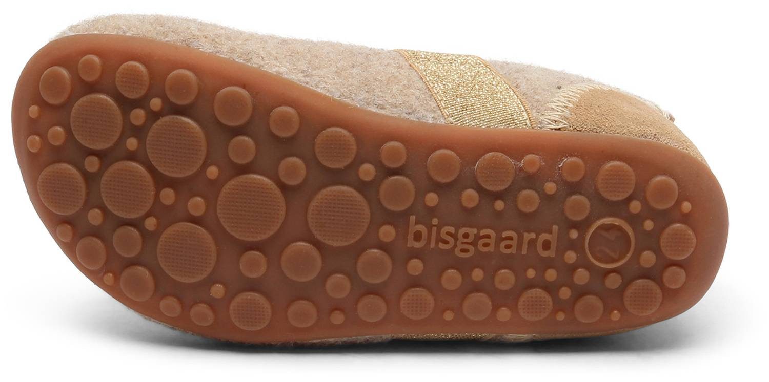 Bisgaard Bisgaard Ballet Wool Nougat Hausschuh