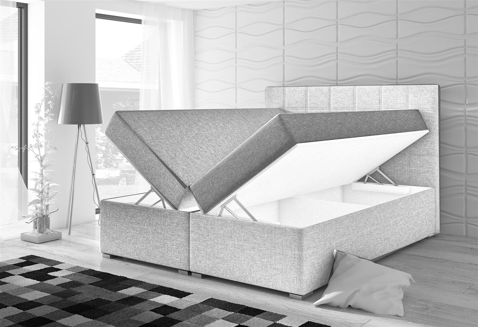 Fun Möbel Boxbett Schlafzimmerbett PAROZO inkl. günstig online kaufen