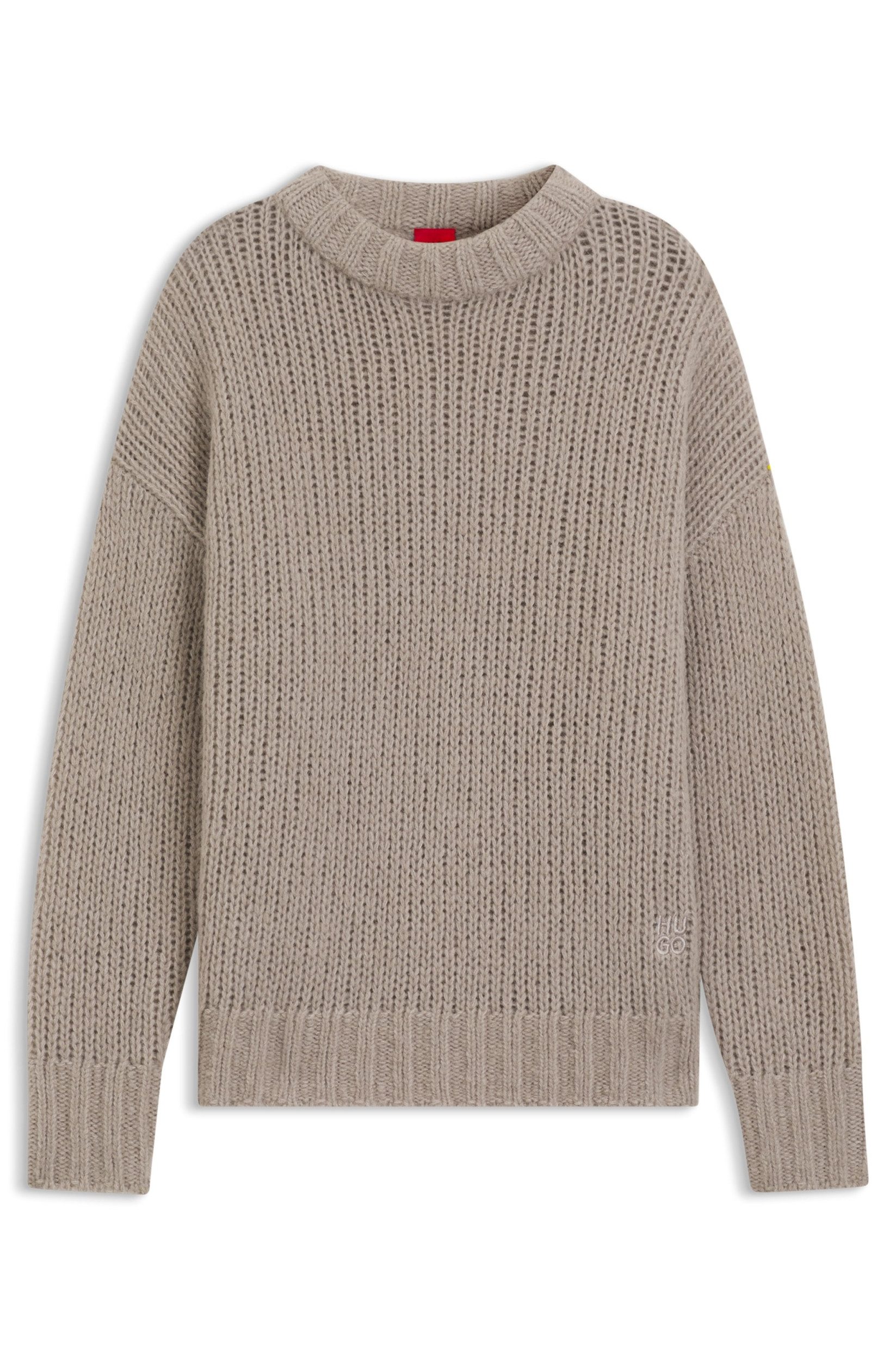 HUGO Вязаные свитера Sweatshirt Sloossy - Oversized