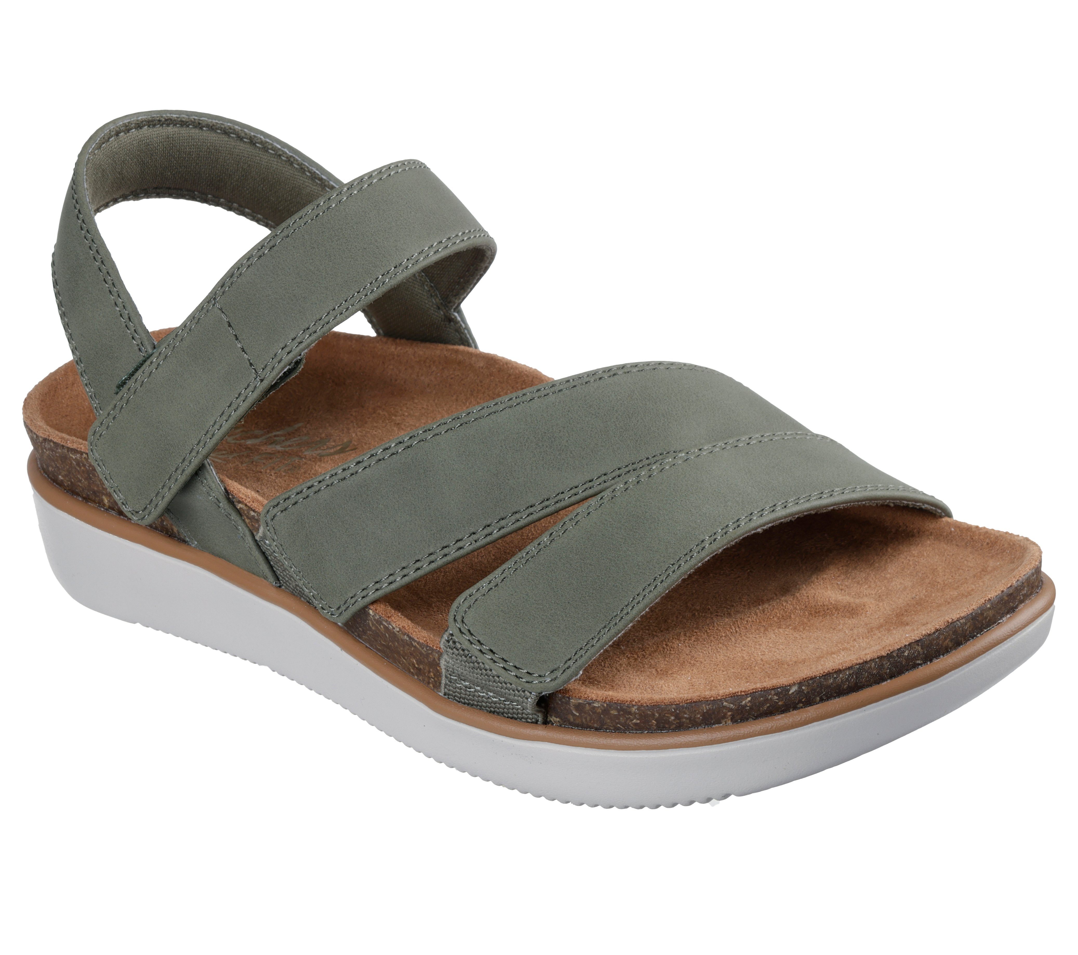 Skechers LIFTED COMFORT Sandale Sommerschuh, Sandalette, Klettschuh mit Mem günstig online kaufen