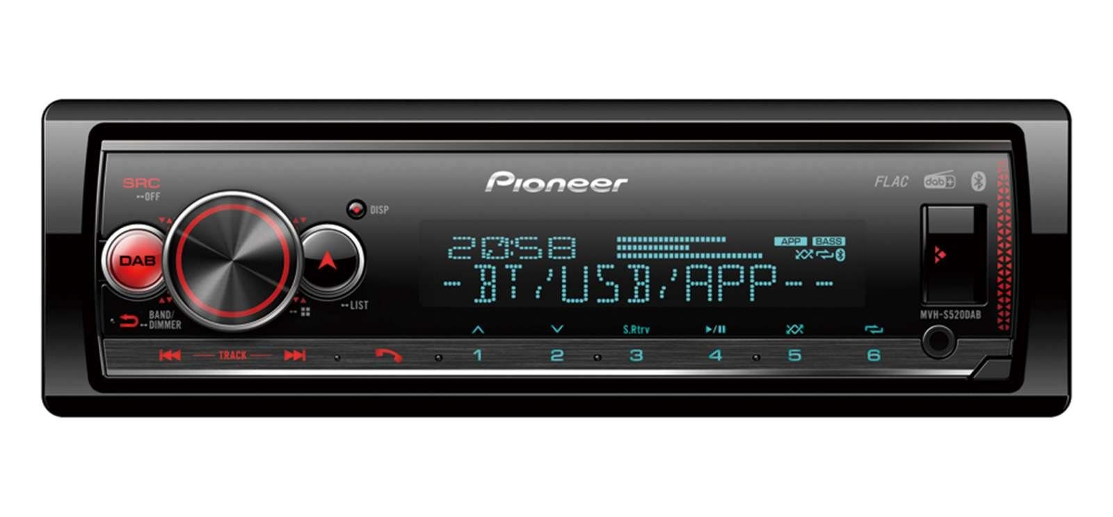 Pioneer MVH-S520DAB Autoradio
