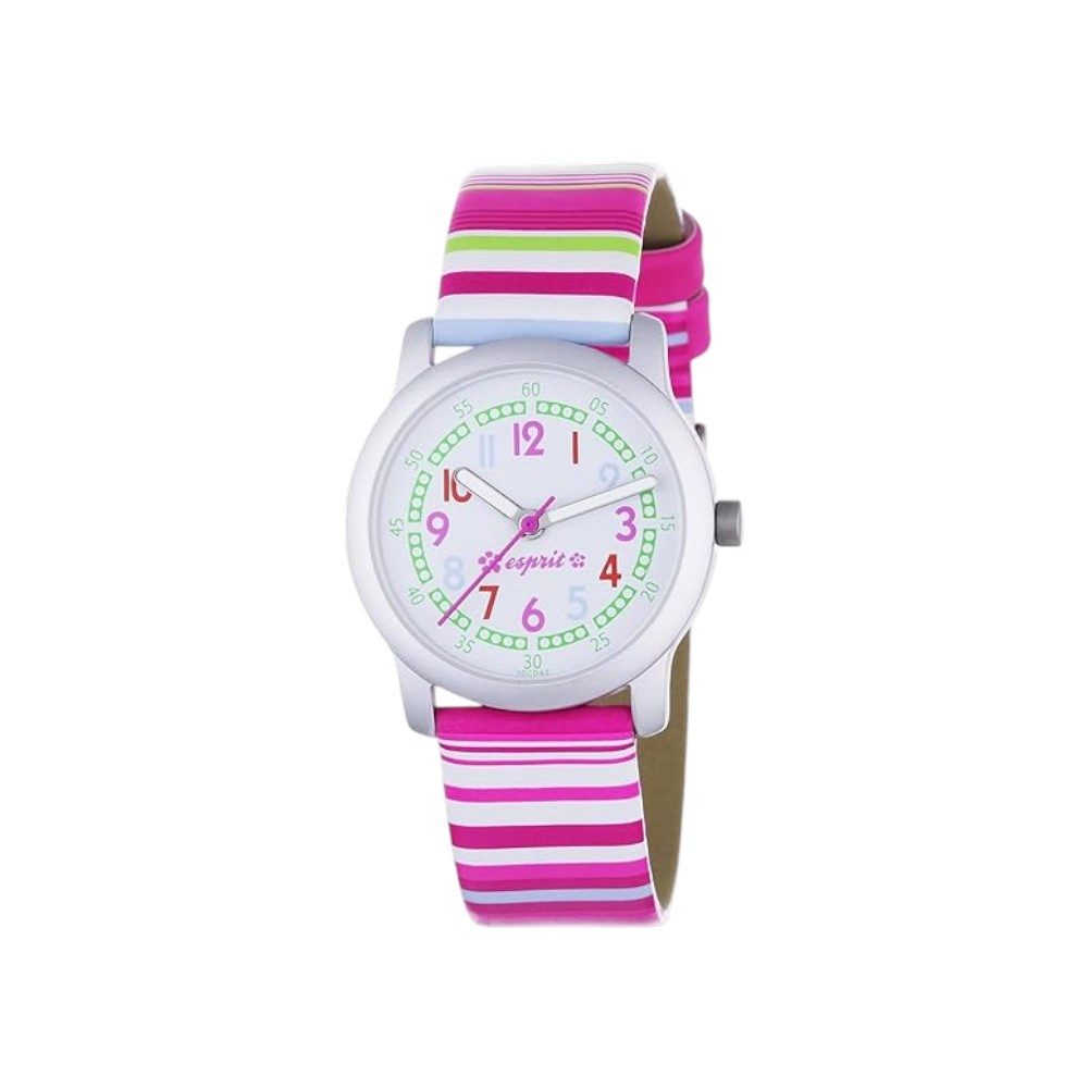 Esprit Quarzuhr Esprit Kinderuhr Smiling Rainbow pink ES000CD4039