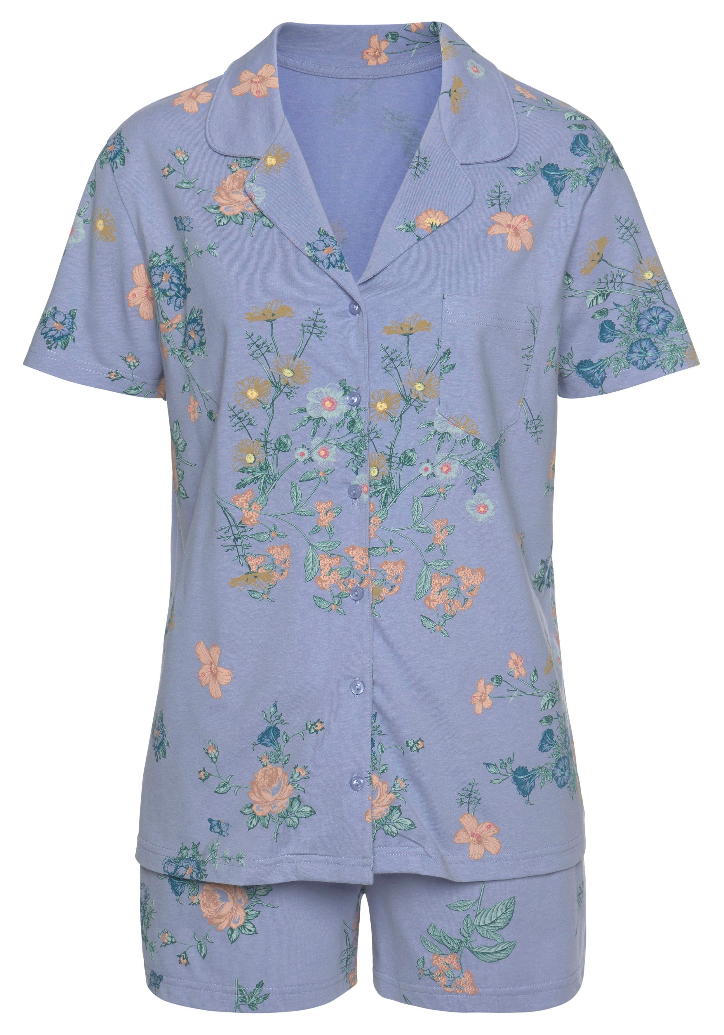 Vivance Dreams Shorty (2 tlg) mit Allover Print günstig online kaufen