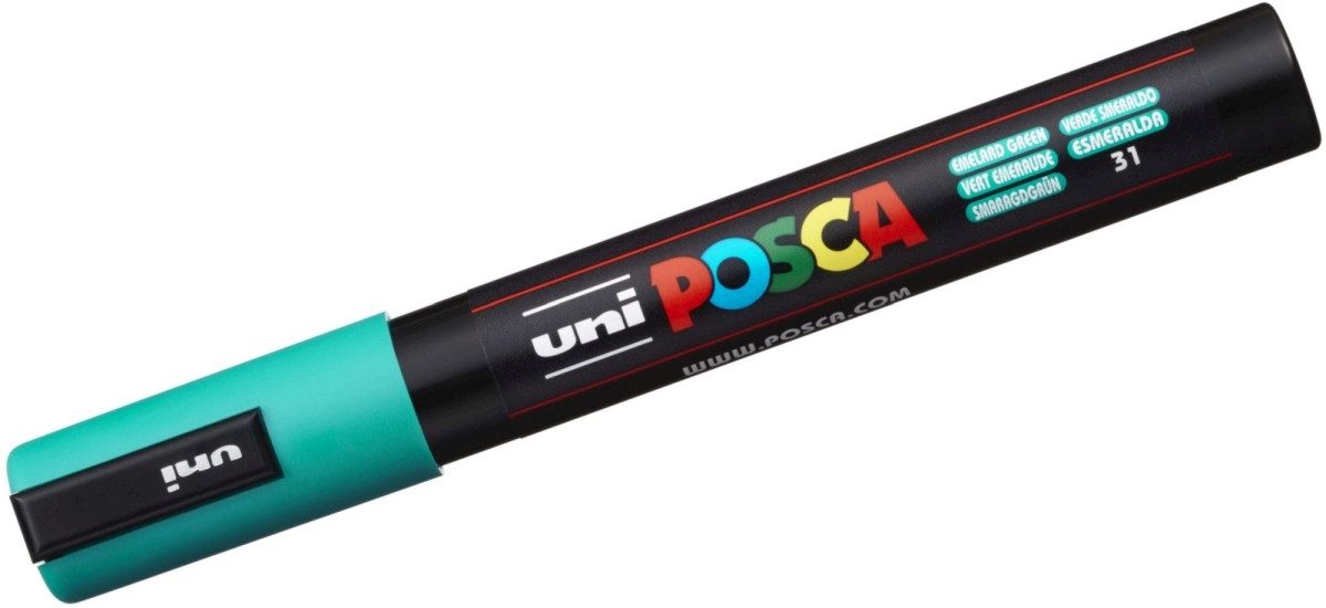 uni-ball Filzstift Fasermaler Uni Posca PC-5M 1,8-2,5mm elfenbein