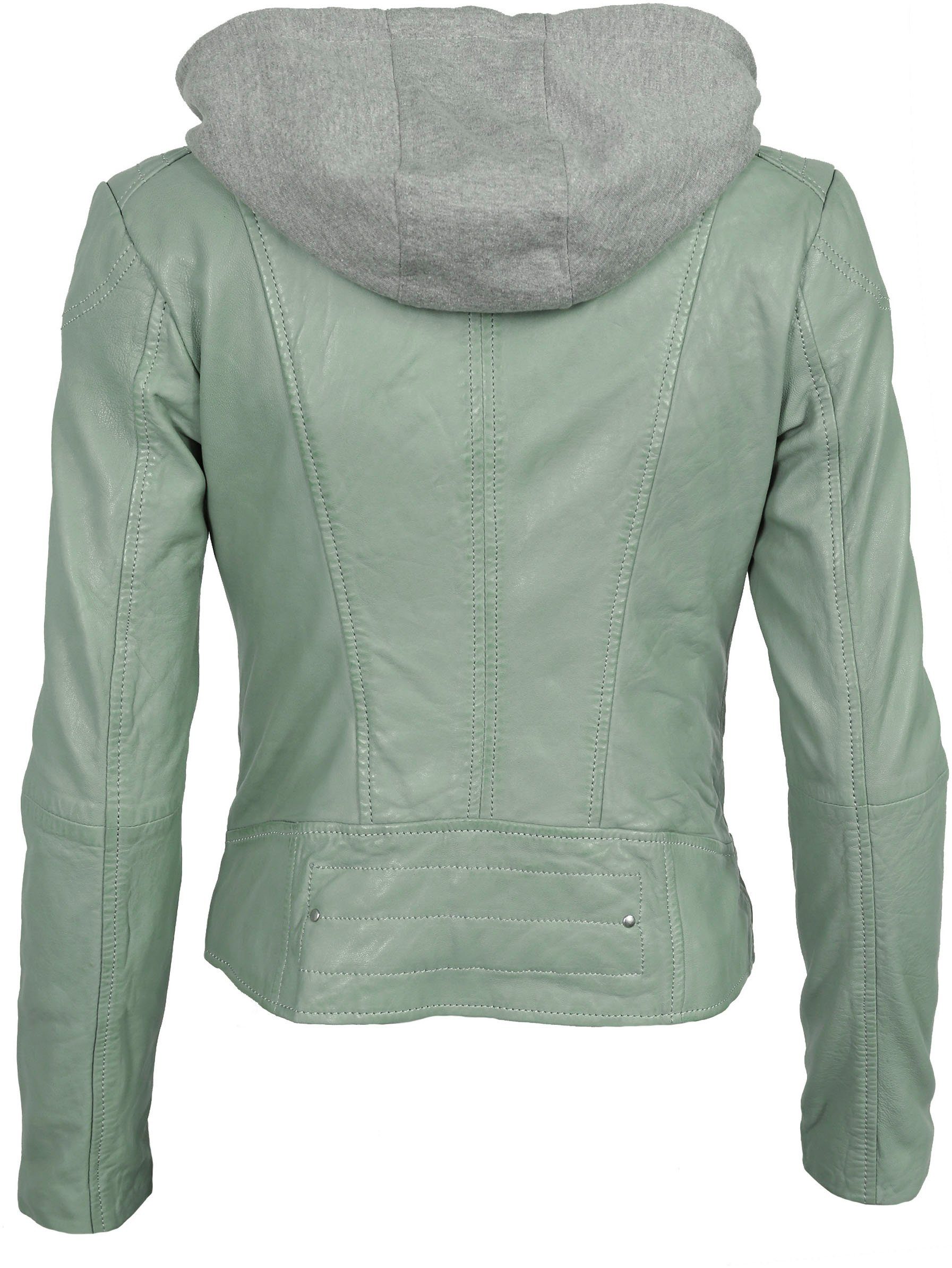 in Lederjacke Lederjacke Jade Maze Plus-Size Größen