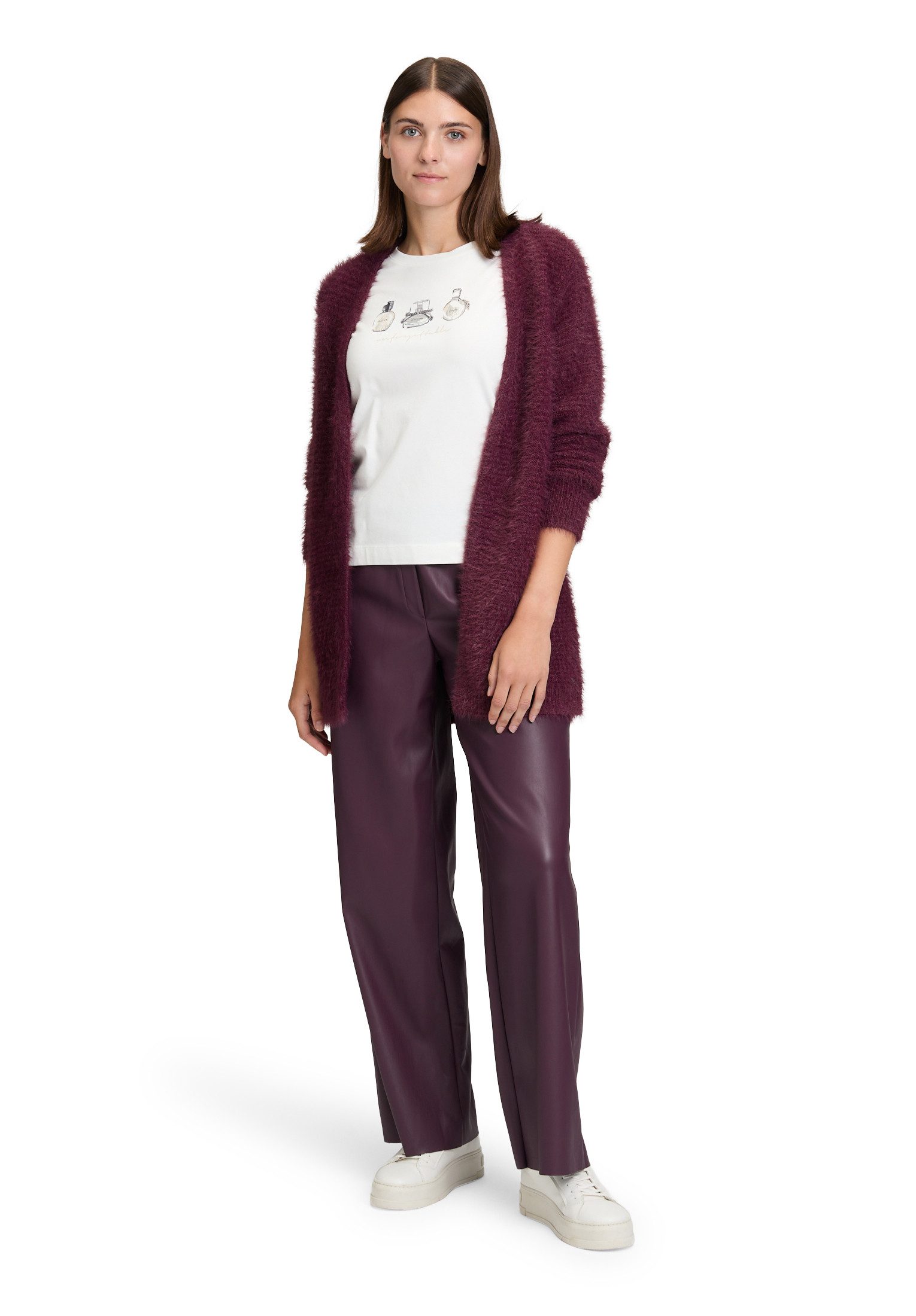 Betty&Co Strickjacke Damen ohne Verschluss (1-tlg)