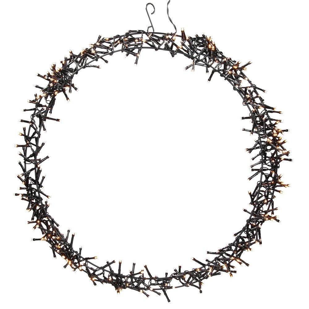 ECD Germany Weihnachtsfigur Wandkranz Hängekranz Weihnachts Kranz Lichterkr günstig online kaufen