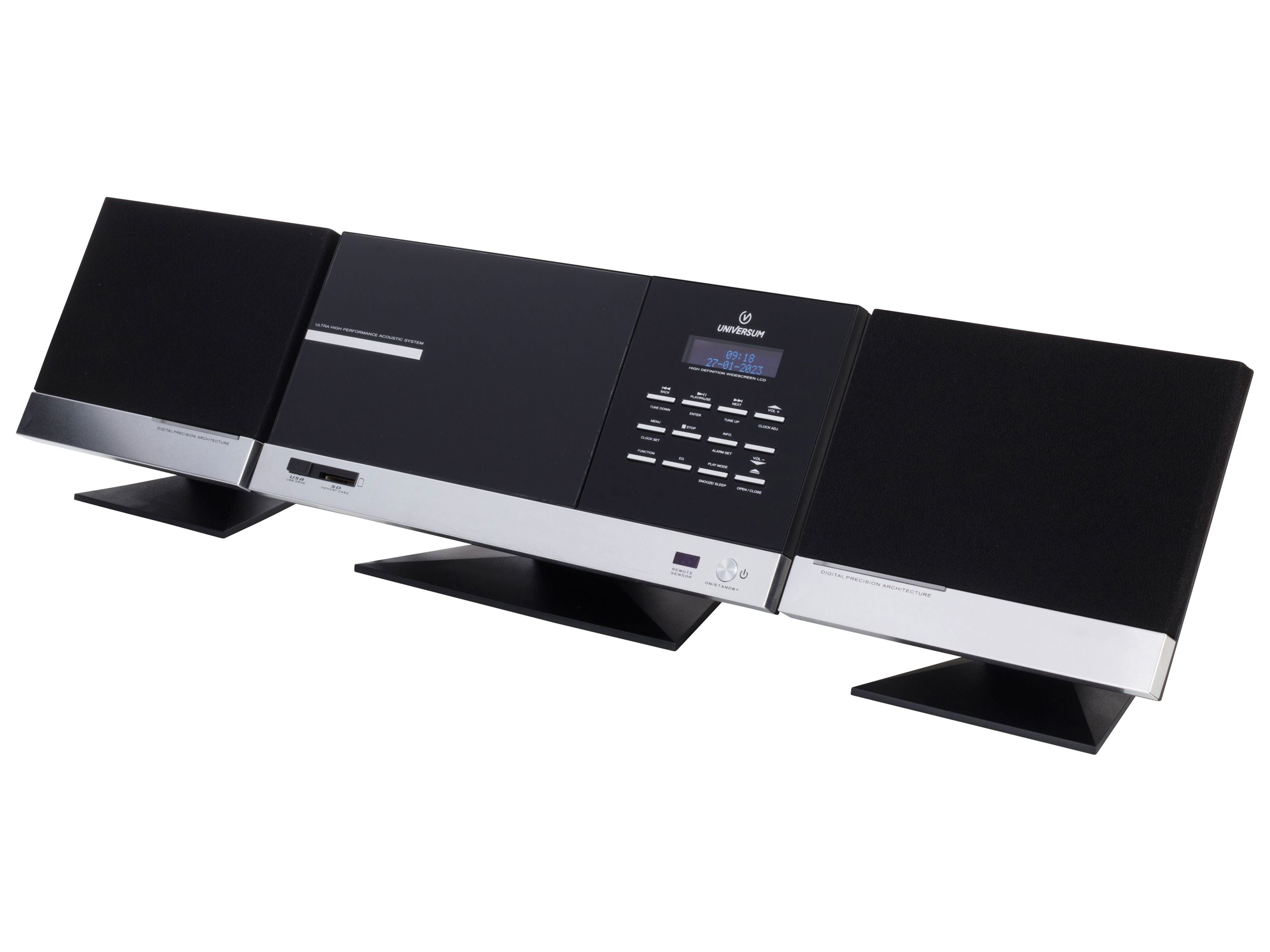 Universum UNIVERSUM Stereoanlage MS 400, DAB+, CD, MP3 Stereoanlage