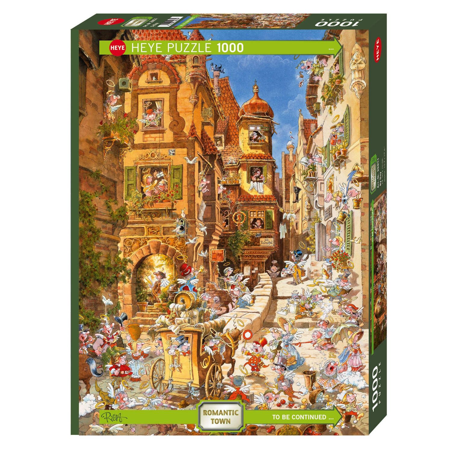 HEYE Puzzle By Day, 1000 Puzzleteile