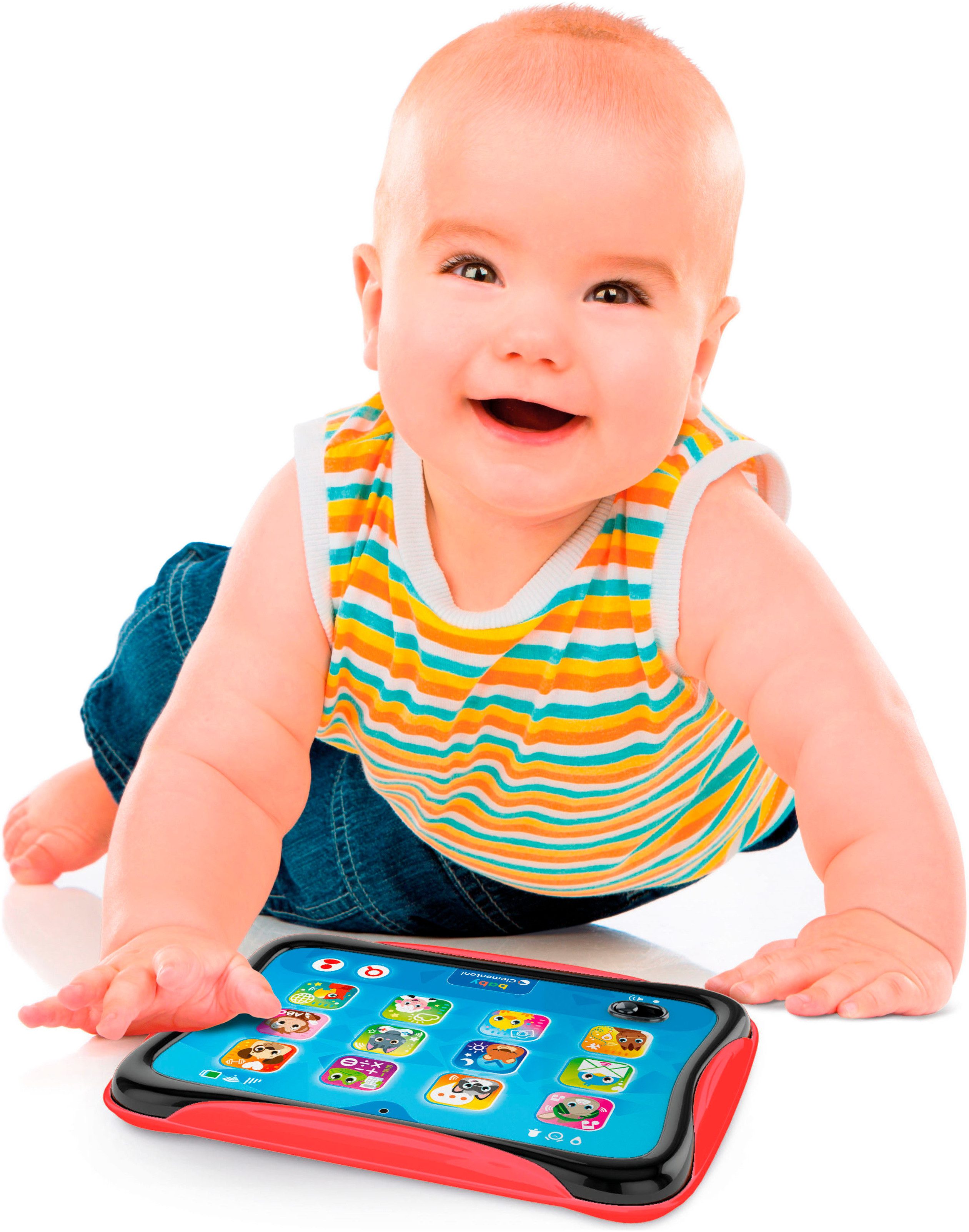 Clementoni® Lerntablet Baby Clementoni, Baby-Tablet, Mit Licht und Sound