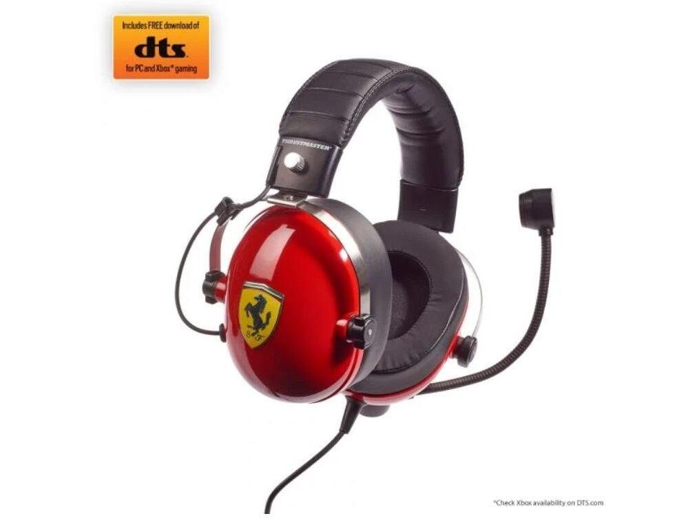 - T.Racing Ferrari Edition - Thrustmaster Scuderia Thrustmaster Headset