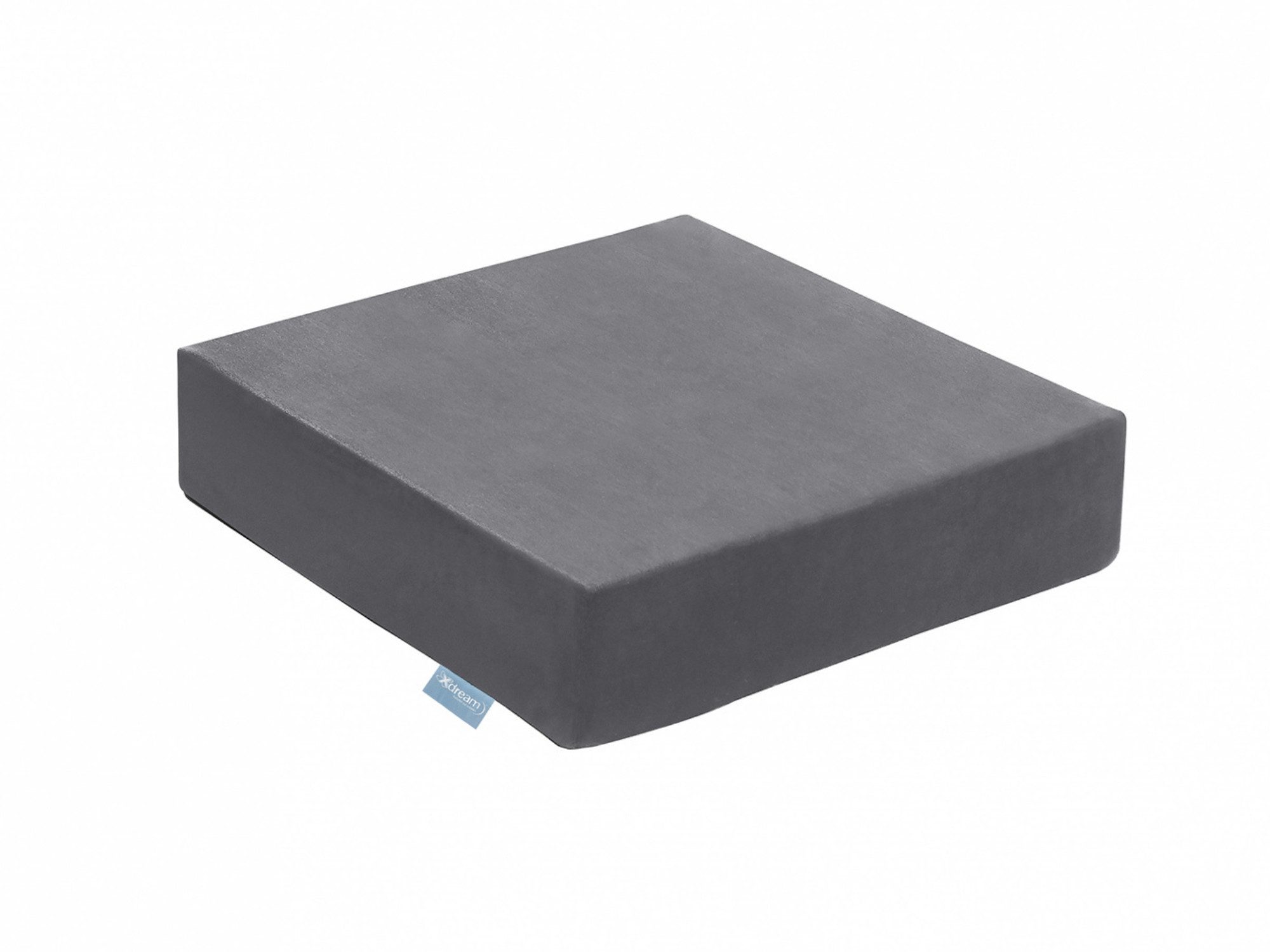 XDREAM Sitzkissen Sitzerhöhung, Aufstehkissen, Aufstehhilfe, formstabiles Kissen, softer Mikroplüschbezug, Anti-Rutsch-Unterseite