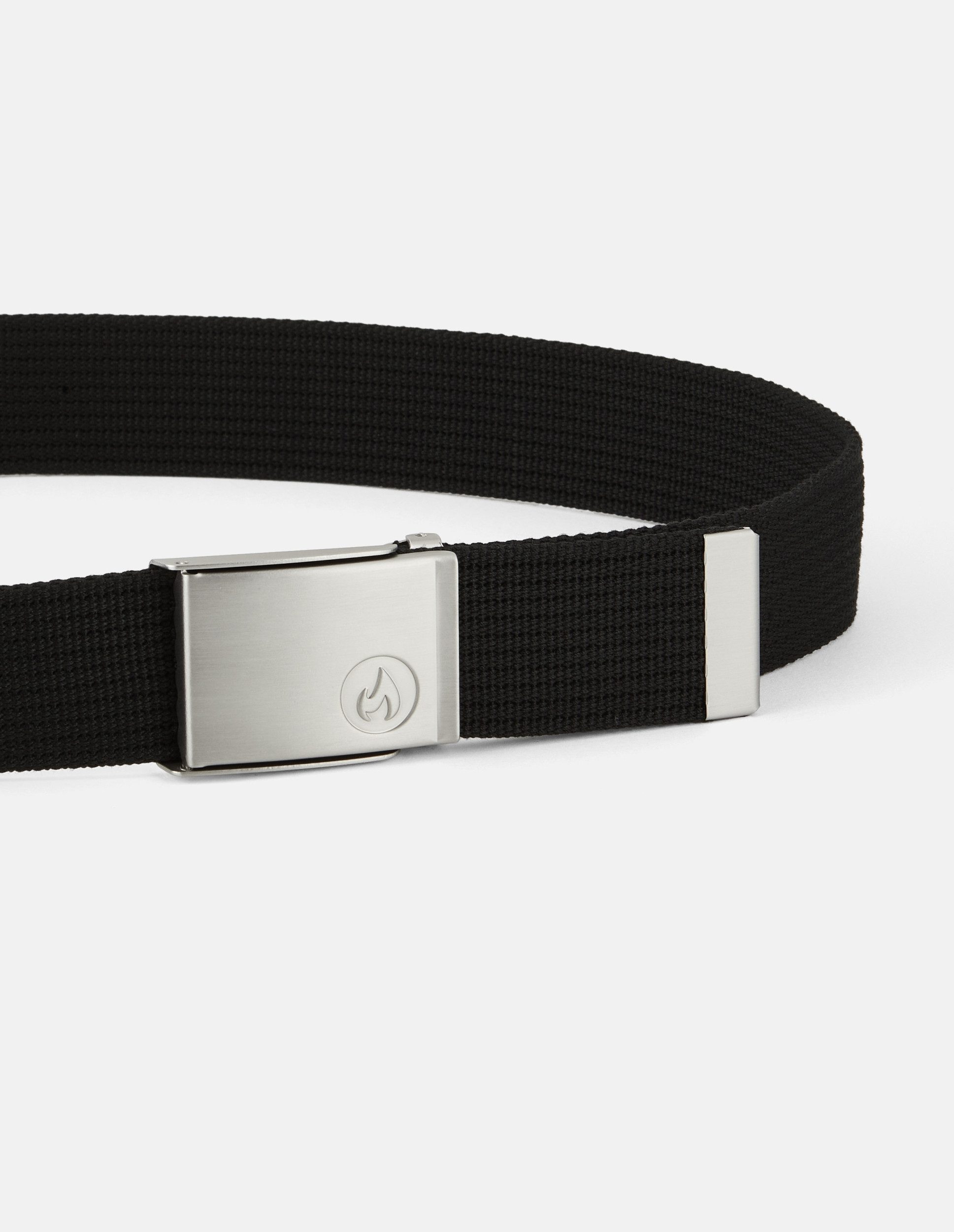 HOT Sportswear Freundschaftskette Canvas Belt 4cm BLACK