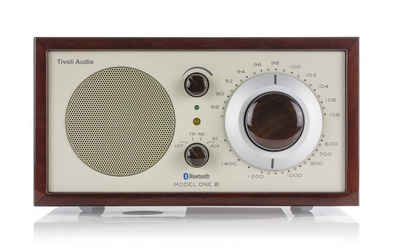 Tivoli Audio »Model One BT 20th Anniversary Limited Edition« Radio (FM-Tuner, analoges Tisch/-Küchen-Radio, Retro Optik, Fullrange Bluetooth-Lautsprecher, lackiertes Echtholz-Gehäuse, Wallnuss)