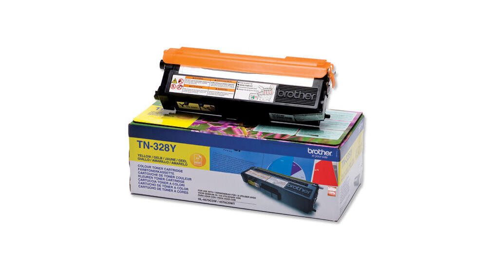 Thumbnail - Brother Tonerkartusche Brother TN328Y Toner gelb