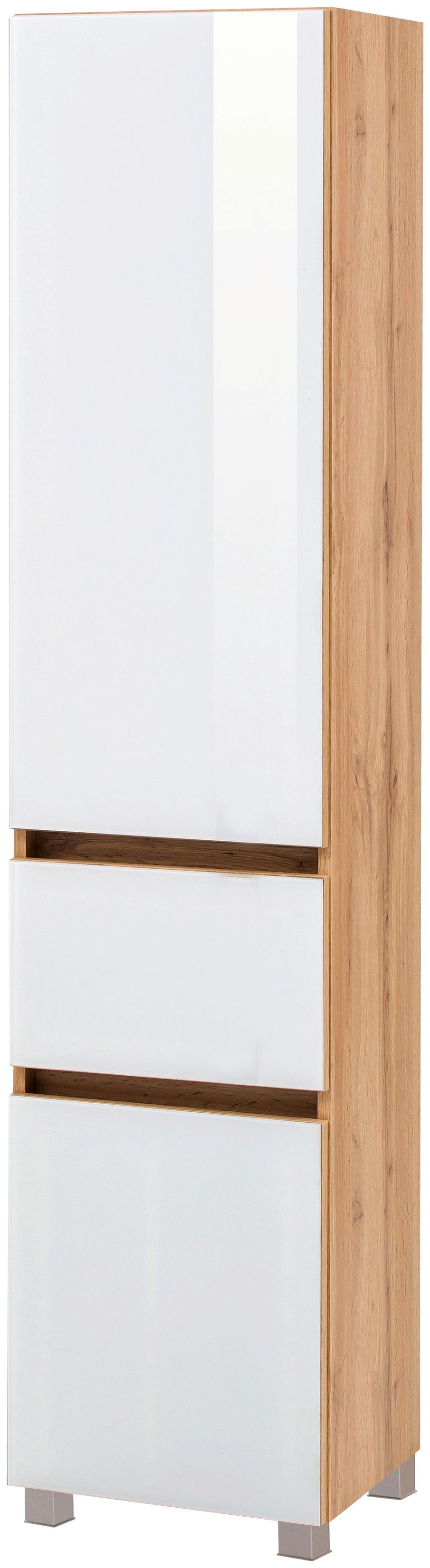 welltime Seitenschrank Horki 40 cm breit, mit Schubkasten