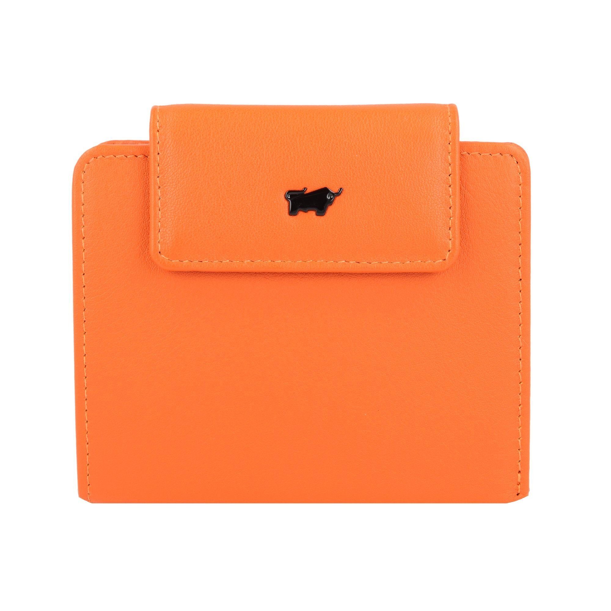 Braun Büffel Geldbörse orange Capri, Leder