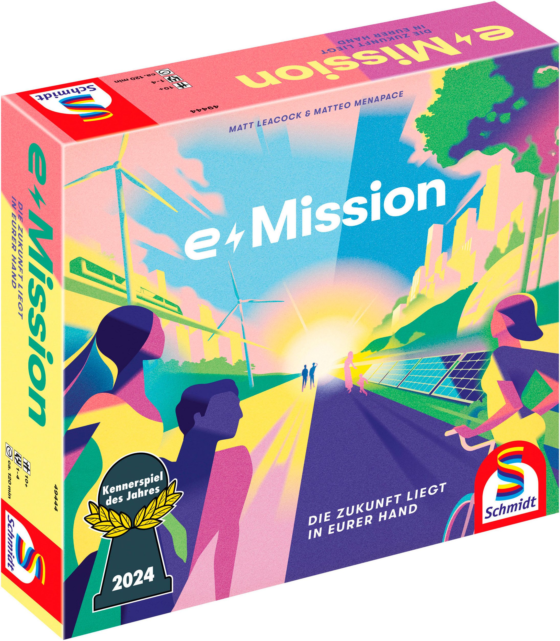Schmidt Spiele Spiel e-Mission, Familienspiel, Made in Germany