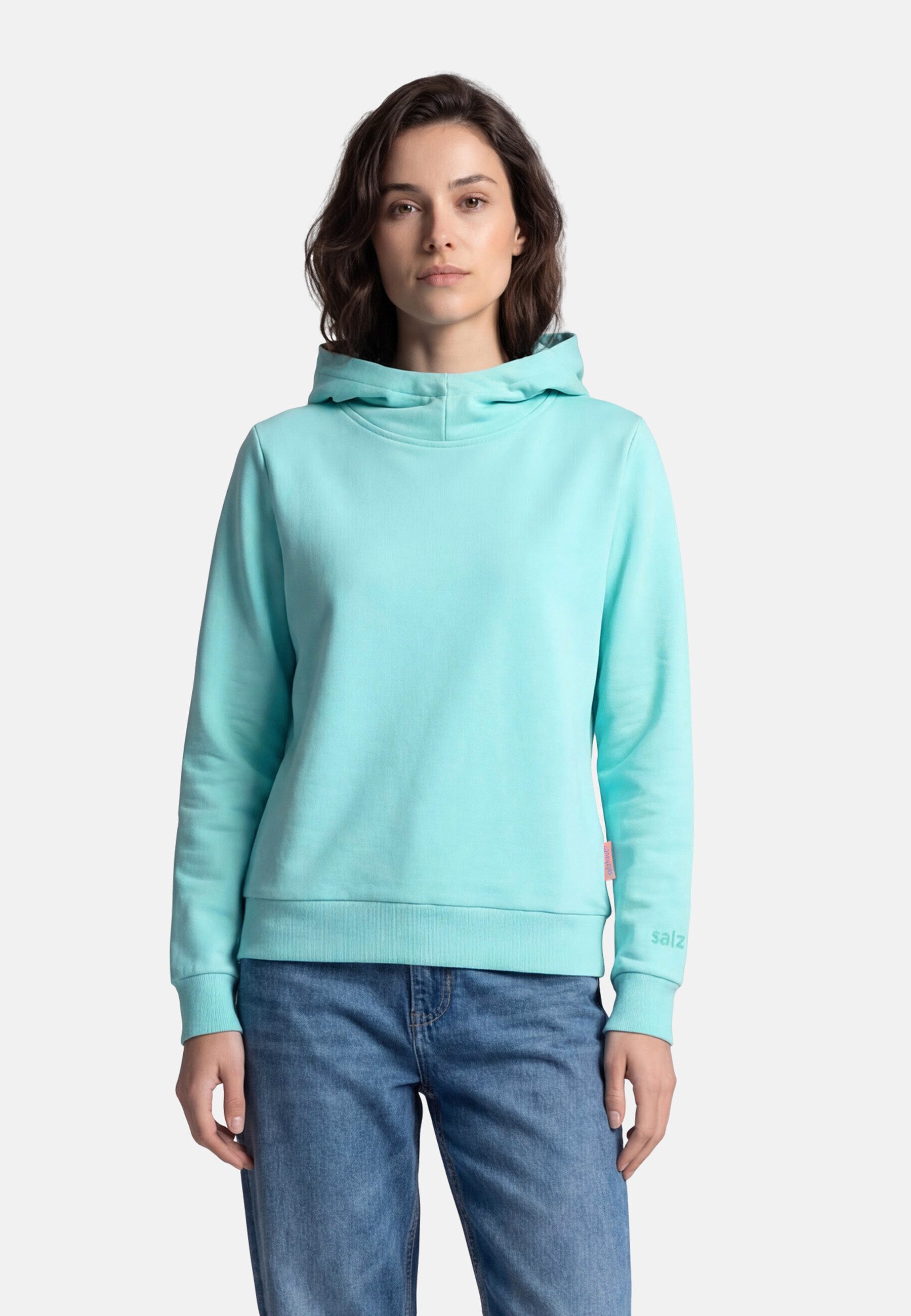salzhaut Hoodie SUTSCHE Damen Regular Fit salzhaut Kapuzenpullover – bequemer Fit und nordisch klares Design – Bild 3 von 5