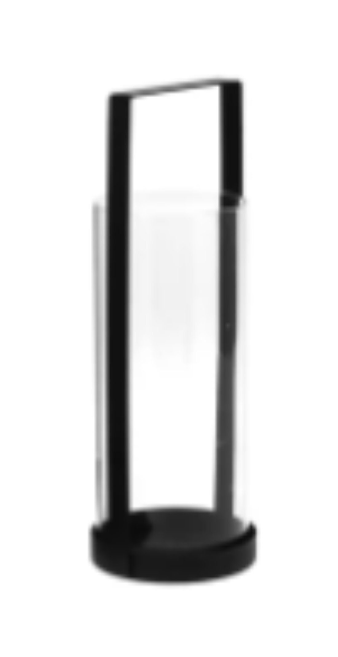 Laterne, ein Unikat 9 x Windlicht Kerzenlaterne (1 schwarz Metall, S, cm, Handgefertigt, daher / "Kvarnvik" H 26 Ø Scandinavia St), Storefactory