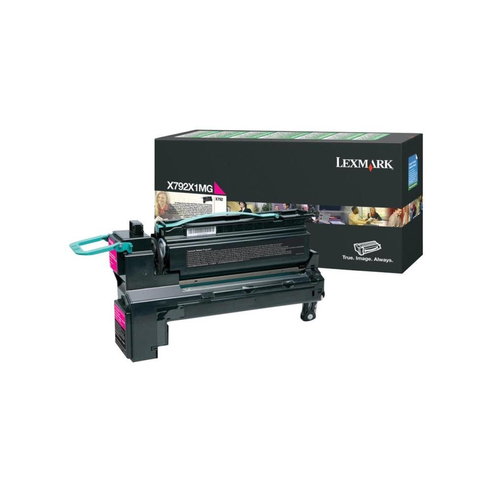 Lexmark Toner Tonerpatrone magenta X792X1MG