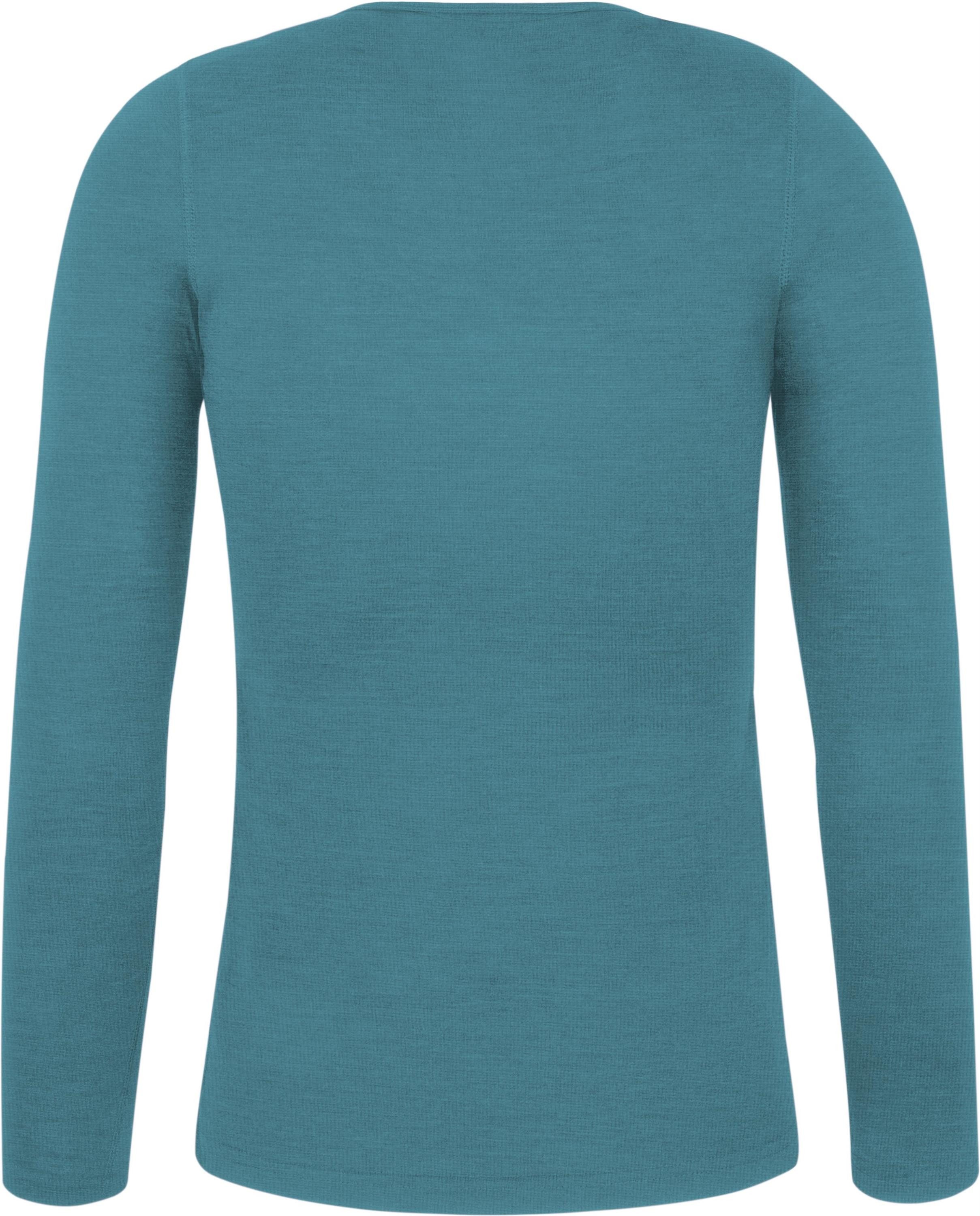 normani Langarmshirt Damen Merino Langarm-Shirt Mandurah Ski-Unterwäsche Rundhals Merino Pullover Unterhemd - 100 % Merinowolle – Bild 3 von 5
