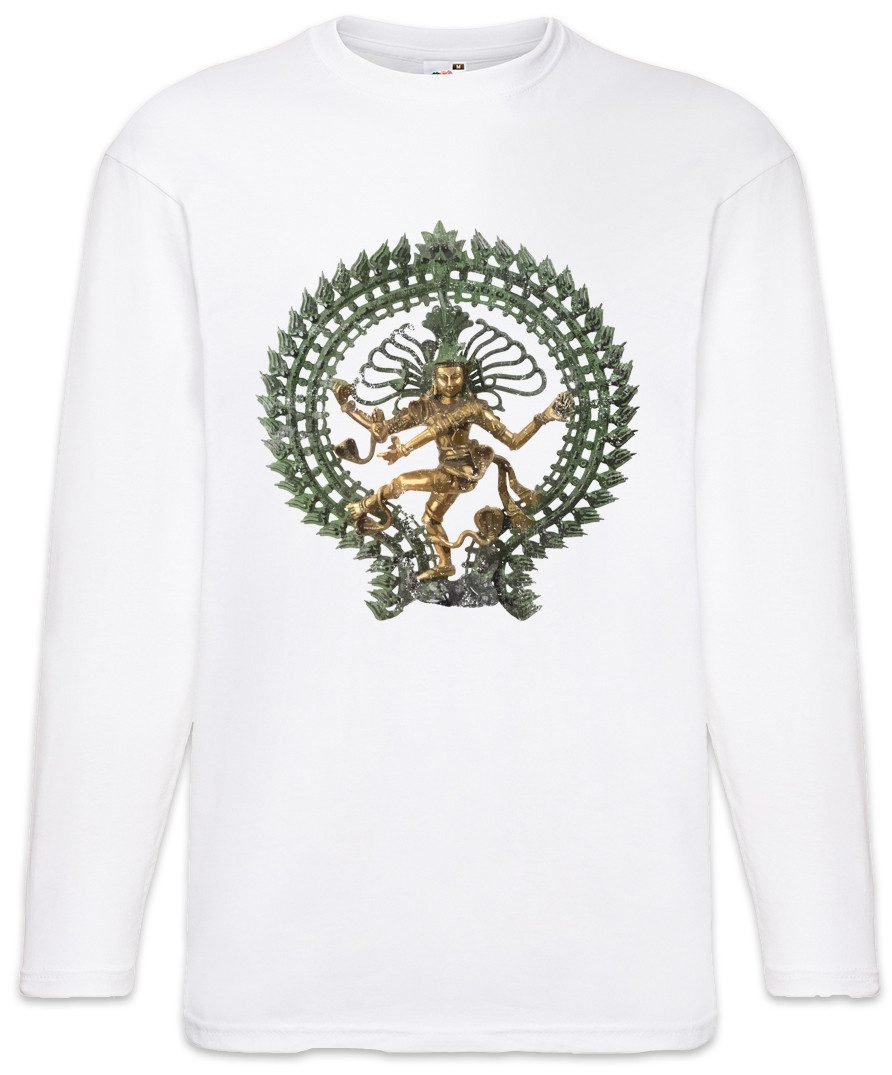 Langarmshirt Shiva I Vintage Langarm T-Shirt Buddhismus Shivaismus Yoga Buddha