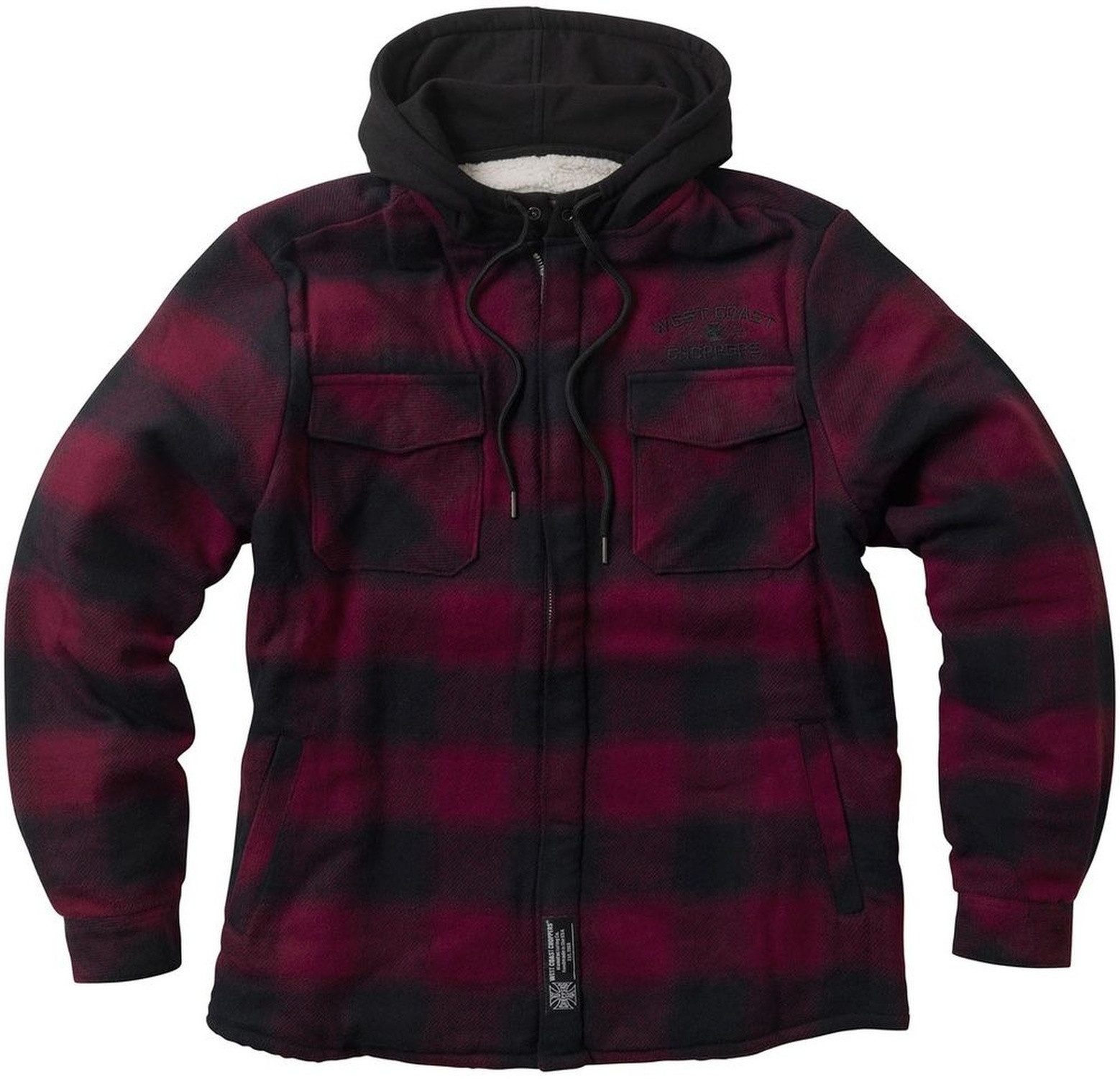 West Coast Choppers Kurzjacke Hell Bent Flannel Jacket