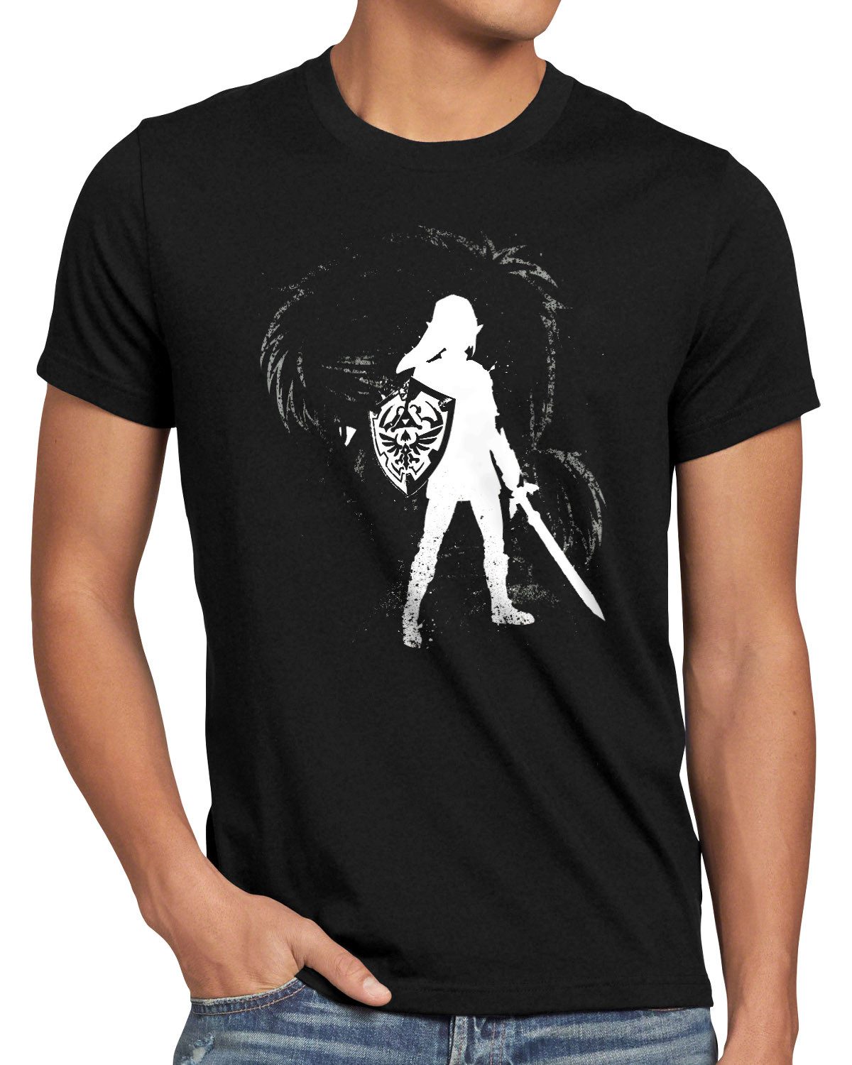 style3 T-Shirt zelda link hyrule triforce ocarina majora twilight windwaker skyward