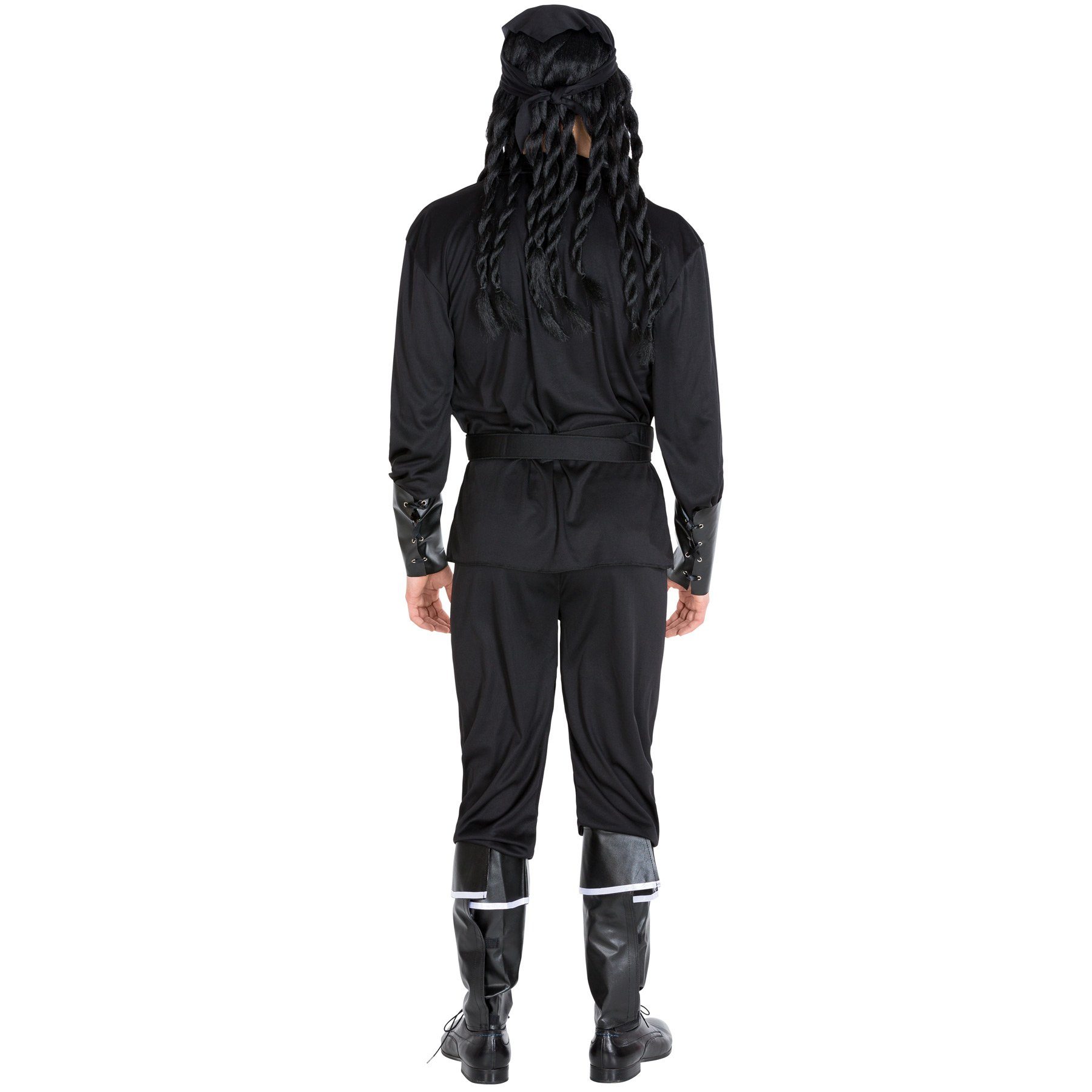 dressforfun Piraten-Kostüm Herrenkostüm Pirat Stoppelbart, Bequeme Jersey-Stretch-Hose mit Gummizug